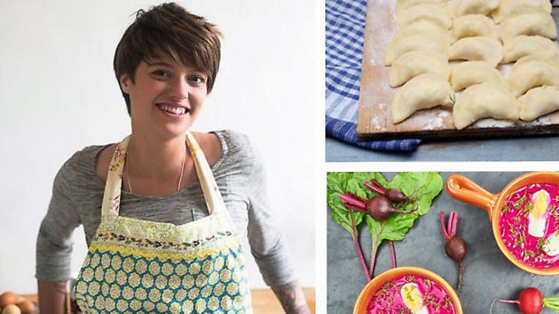 Jack Monroe; pierogi; chlodnik - Credit: Archant