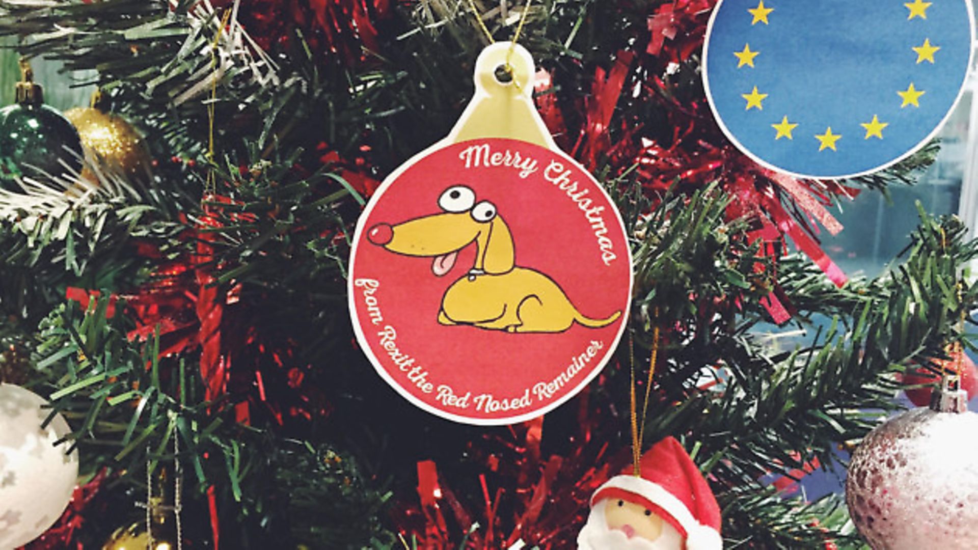 Brexit baubles: 5 DIY Christmas decorations perfect for Remainers - Credit: Archant