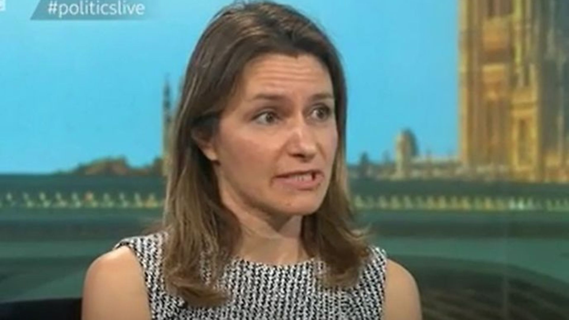 Prisons minister Lucy Frazer on BBC 2's Politics Live - Credit: BBC