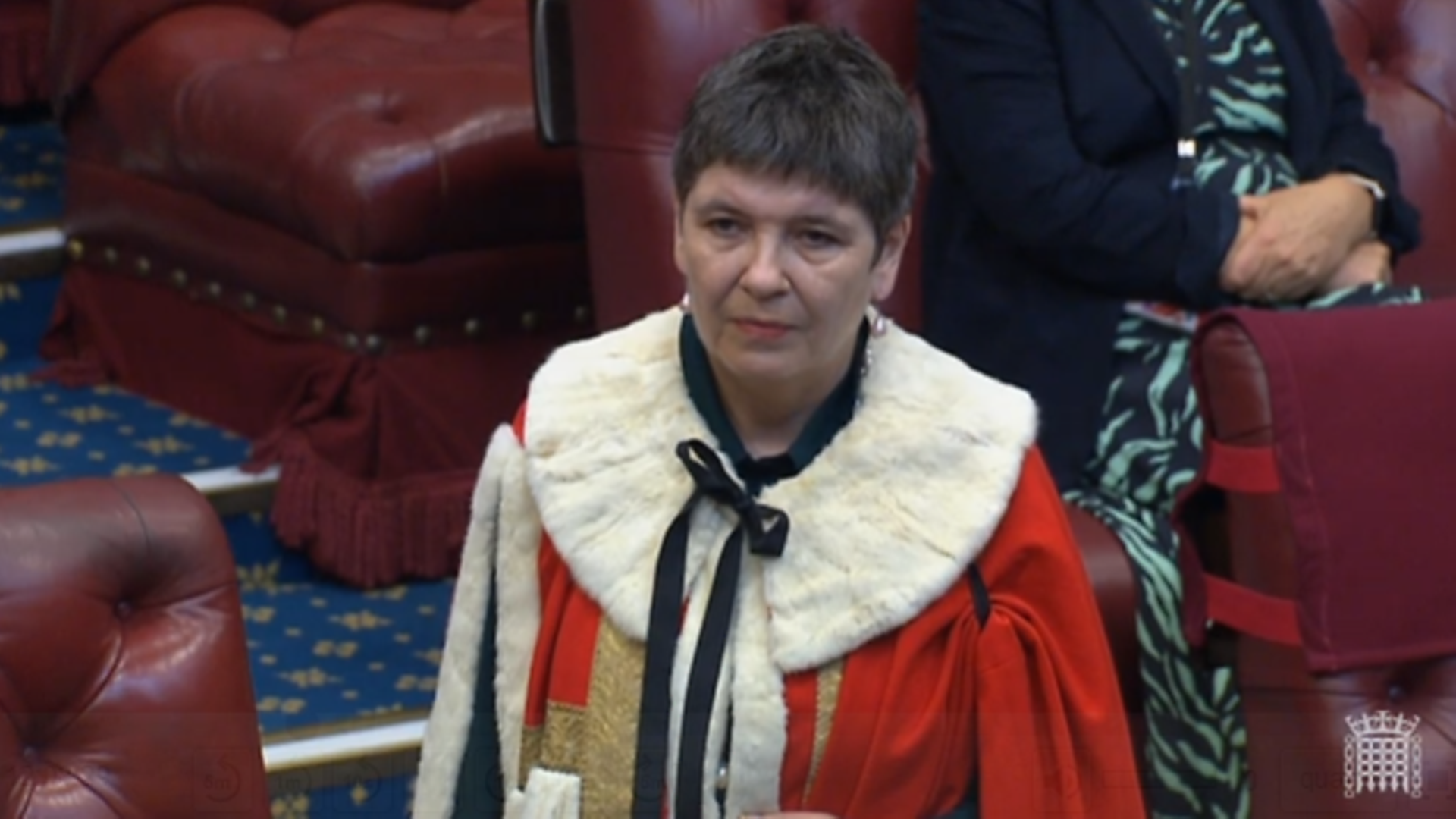 Claire Fox in the House of Lords - Credit: Parliament Live