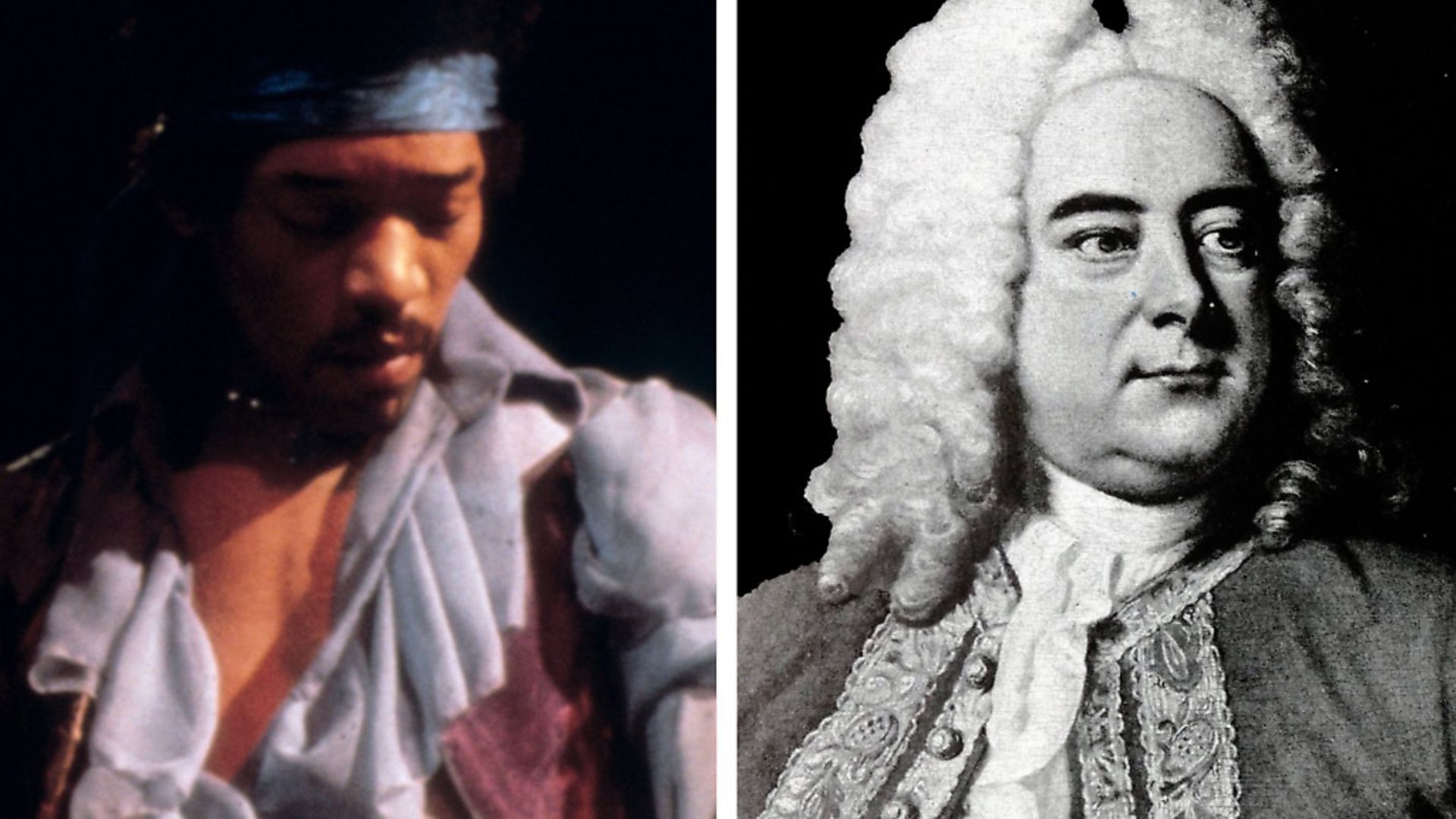 Jimi Hendrix and Handel - Credit: Archant