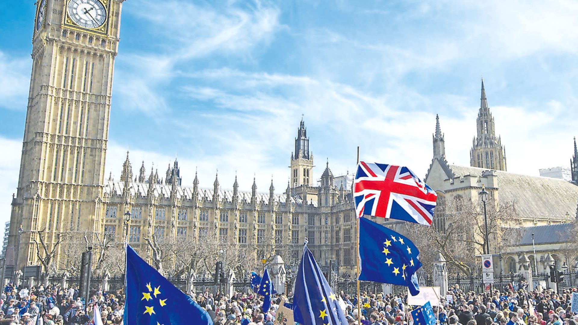 March for Europe, Parliament Square - Credit: Archant