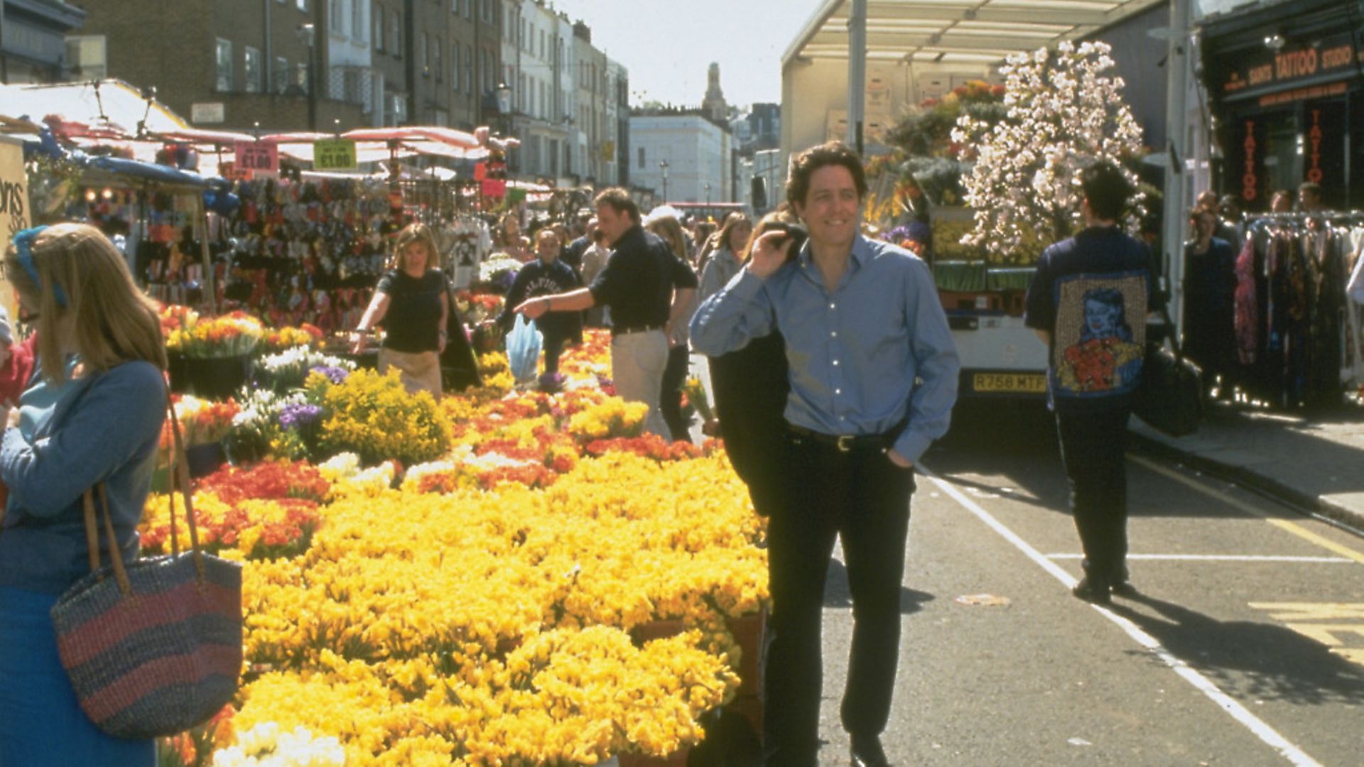 Hugh Grant in Notting Hill - Credit: Sygma via Getty Images