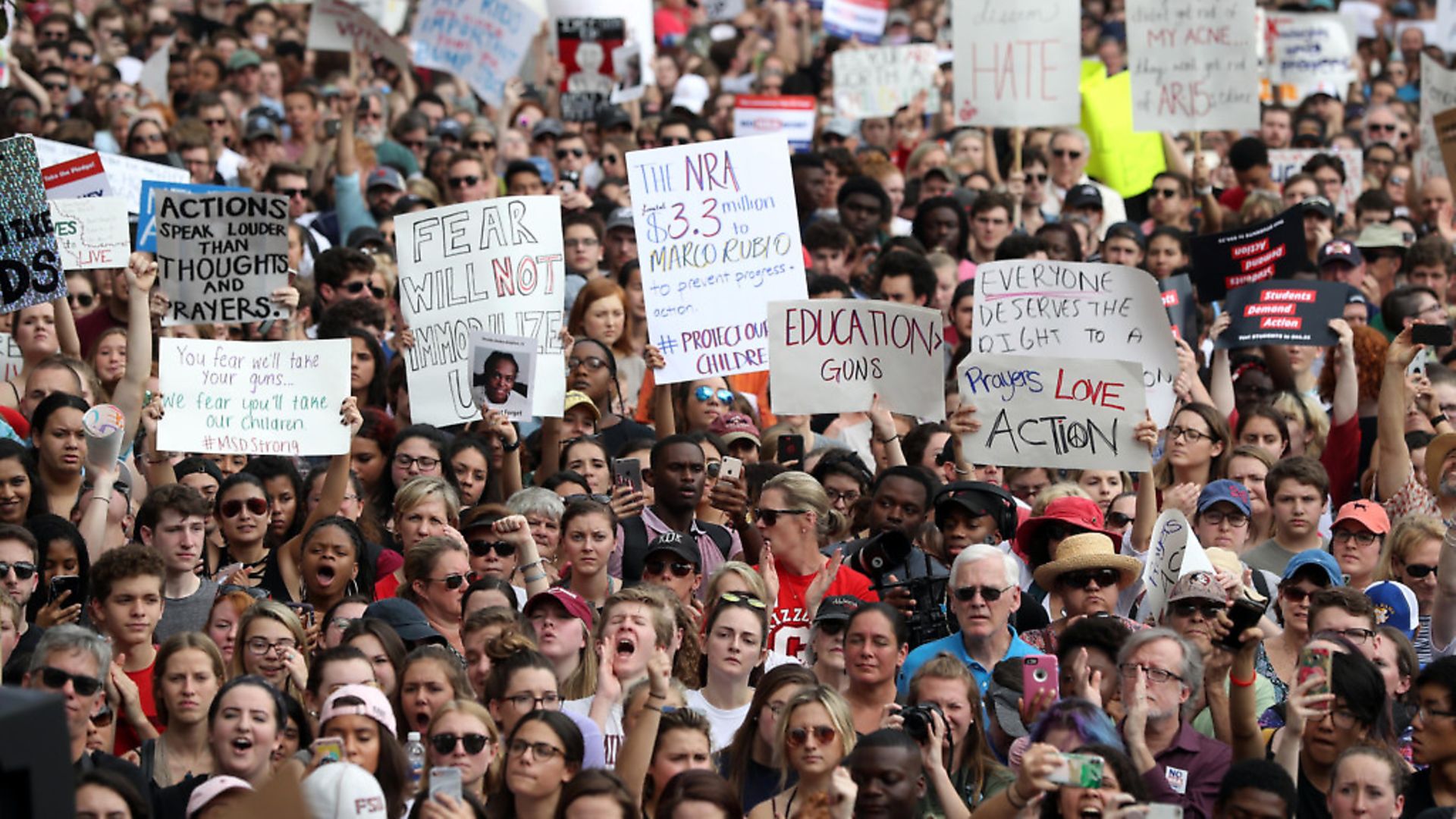 Rally in Florida;Mandatory Credit: Joe Rondone/Tallahassee Democrat via USA TODAY NETWORK
/Sipa USA - Credit: SIPA USA/PA Images