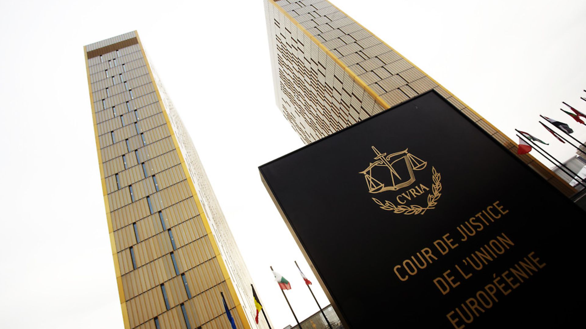 The towers of the European Court of Justice are pictured in Luxembourg City, Luxembourg, 26 January 2012. Photo: Thomas Frey - Credit: DPA/PA Images