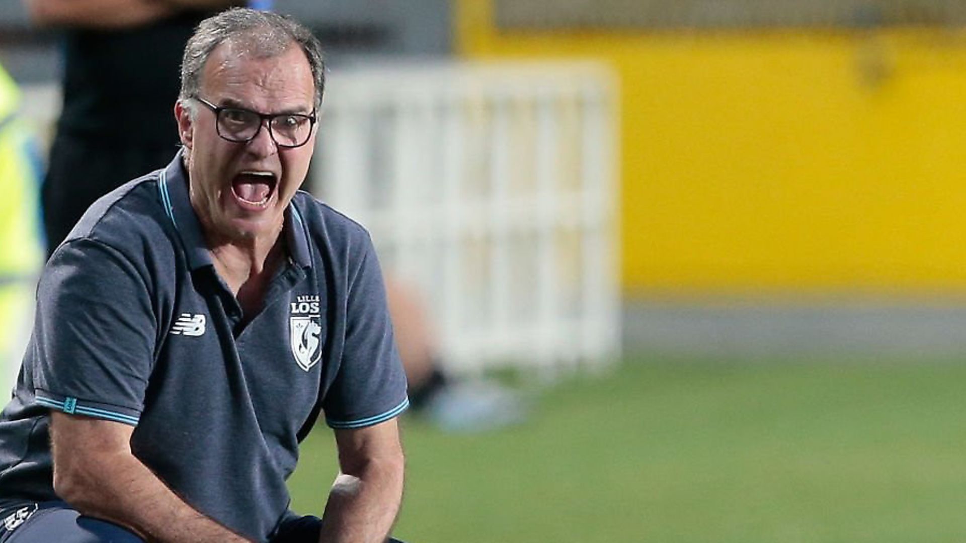 LOSC Lille coach Marcelo Bielsa shouts to his players during the pre-season friendly match between Atalanta BC and LOSC Lille  (Photo by Emilio Andreoli/Getty Images) - Credit: Getty Images