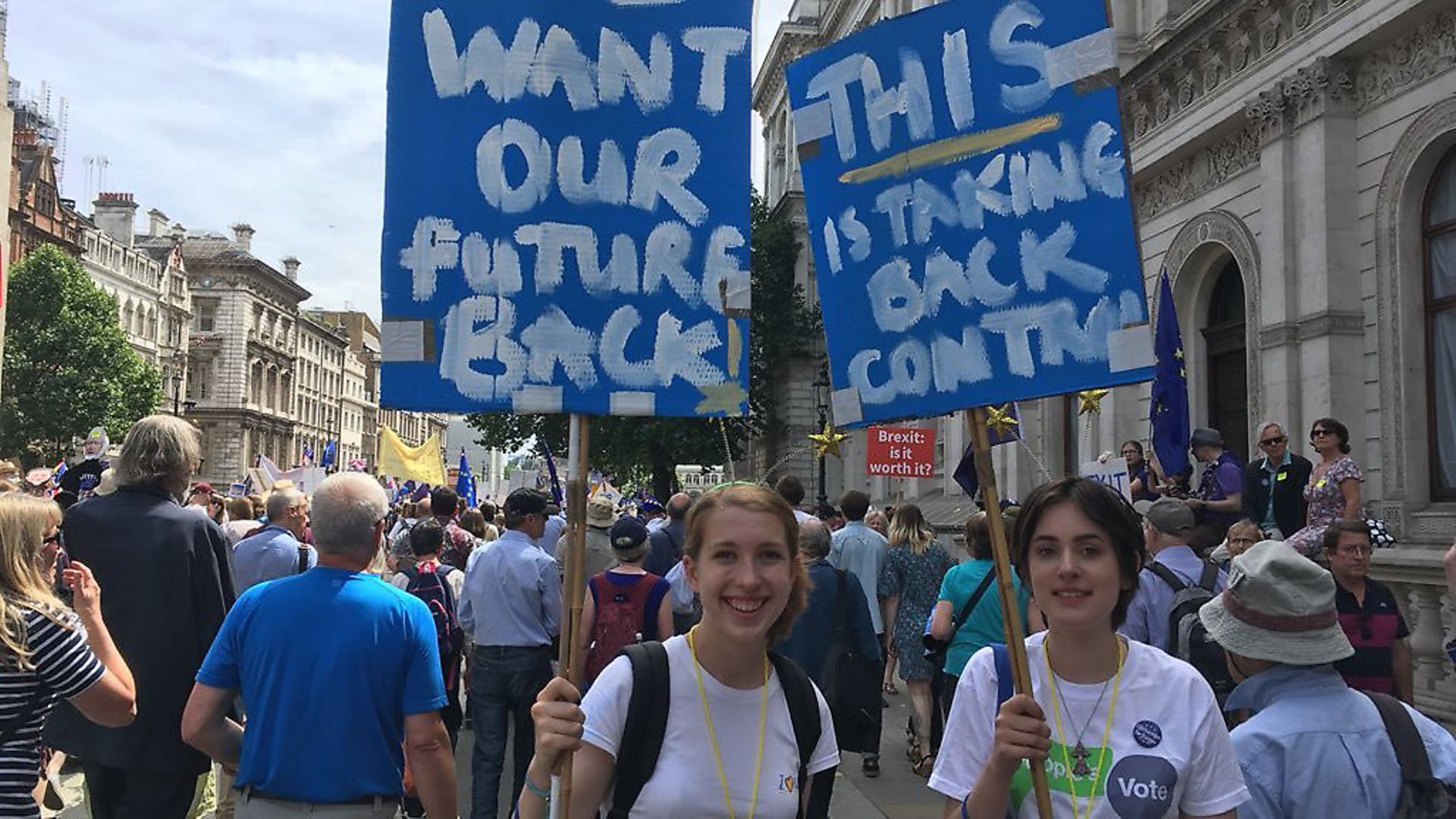 People's Vote March. Photograph: Jono Read/Archant - Credit: Archant