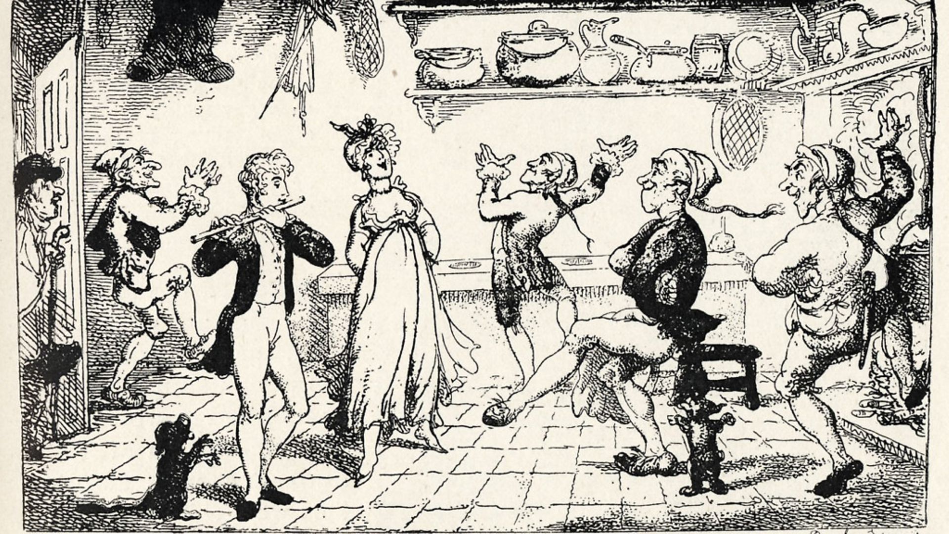 Game Changer: Laurence Sterne's  'Sentimental Journey' Illustration by Rowlandson (1756 -1827)  (Photo by Culture Club/Getty Images) - Credit: Getty Images