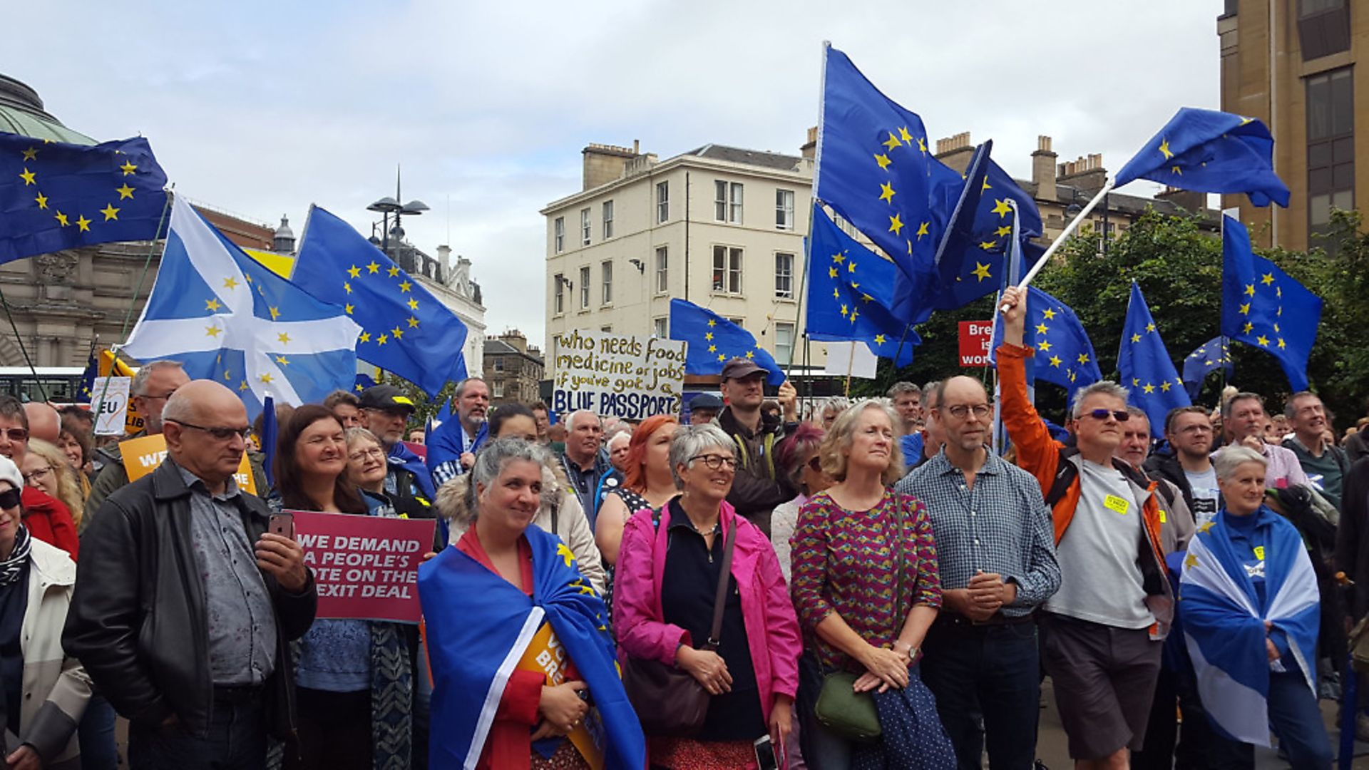 Remain is a movement entrenched across the UK. Photograph: Hilary Duncanson/PA Wire - Credit: PA