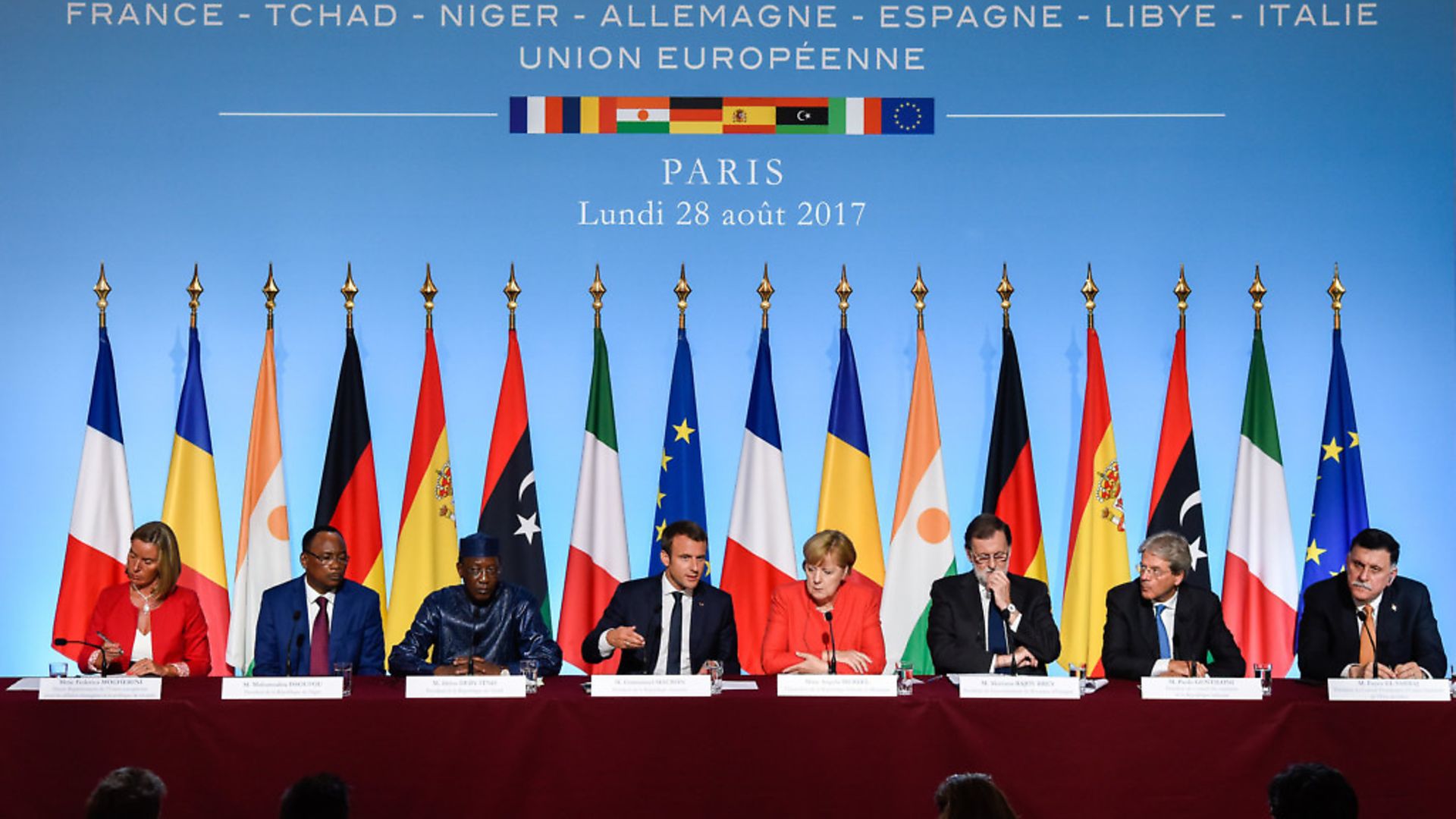 A press conference called by the United Nations. (Xinhua/Chen Yichen) - Credit: Xinhua News Agency/PA Images