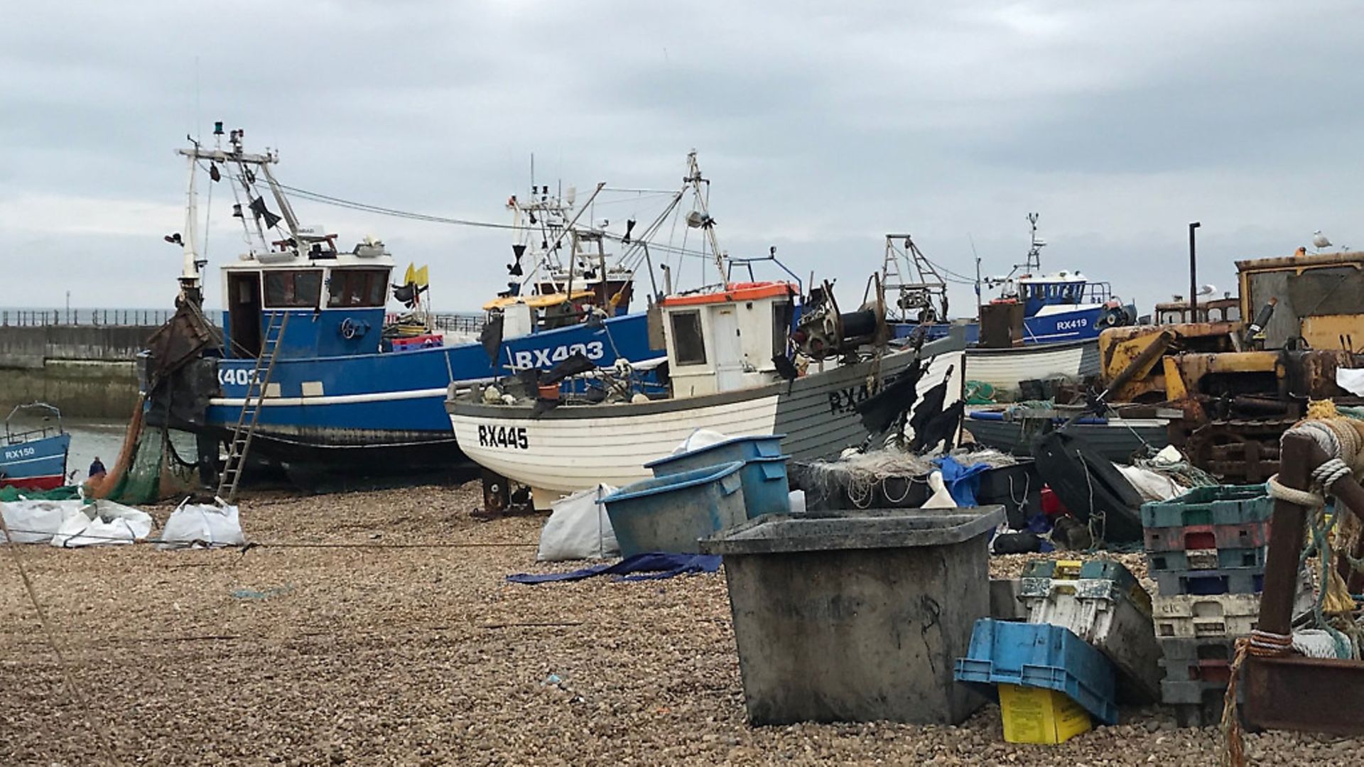 It is a difficult time for Britain�s small-scale fishermen. Photo: Simon Watkins. - Credit: Archant