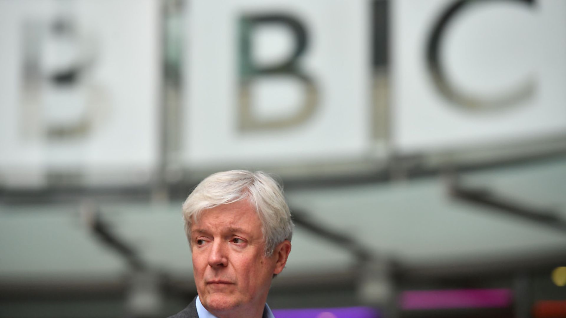 Director-General of the BBC Tony Hall seen outside the BBC's Broadcasting House in London. Picture: BEN STANSALL/AFP/Getty Images) - Credit: AFP/Getty Images