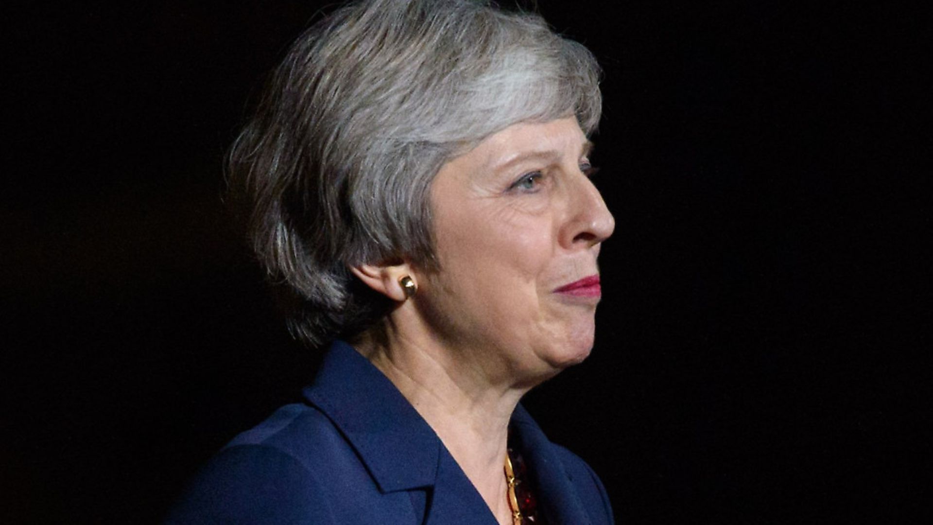 Prime Minister Theresa May makes a statement outside 10 Downing Street. Photograph: Matt Crossick/ EMPICS Entertainment. - Credit: Empics Entertainment