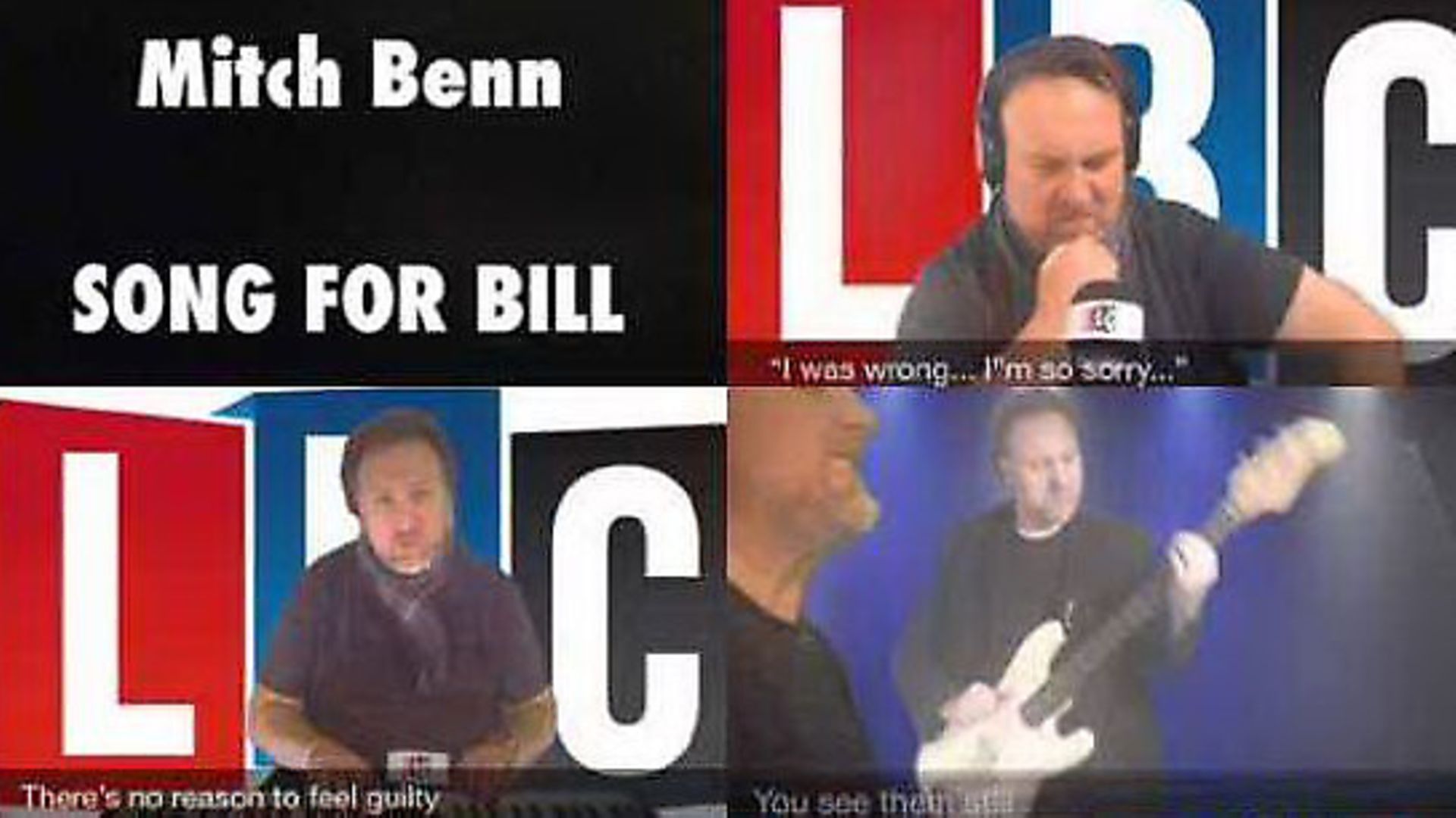 Mich Benn's 'Song for Bill' is now avaliable on YouTube. Picture: YouTube - Credit: Archant