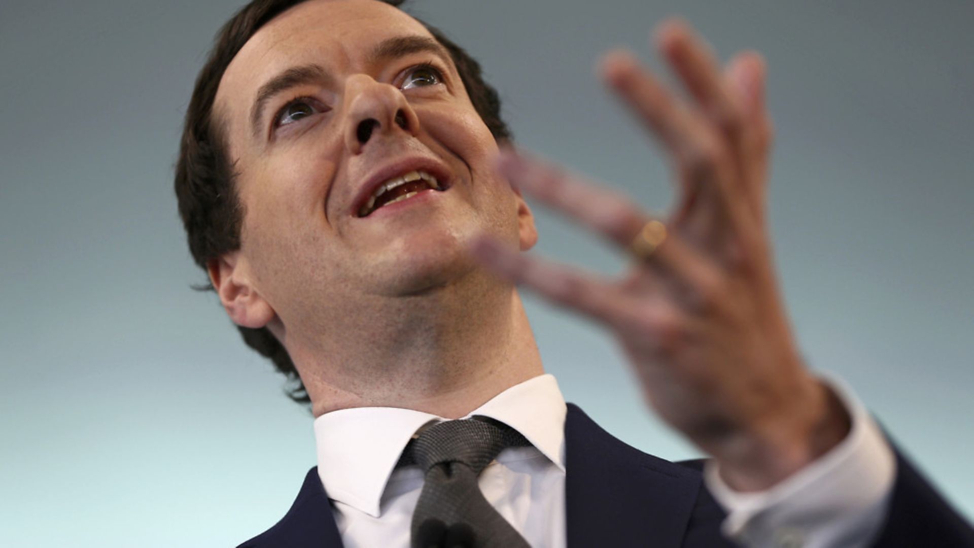 Chancellor George Osborne speaks at The Times CEO summit in London - Credit: PA