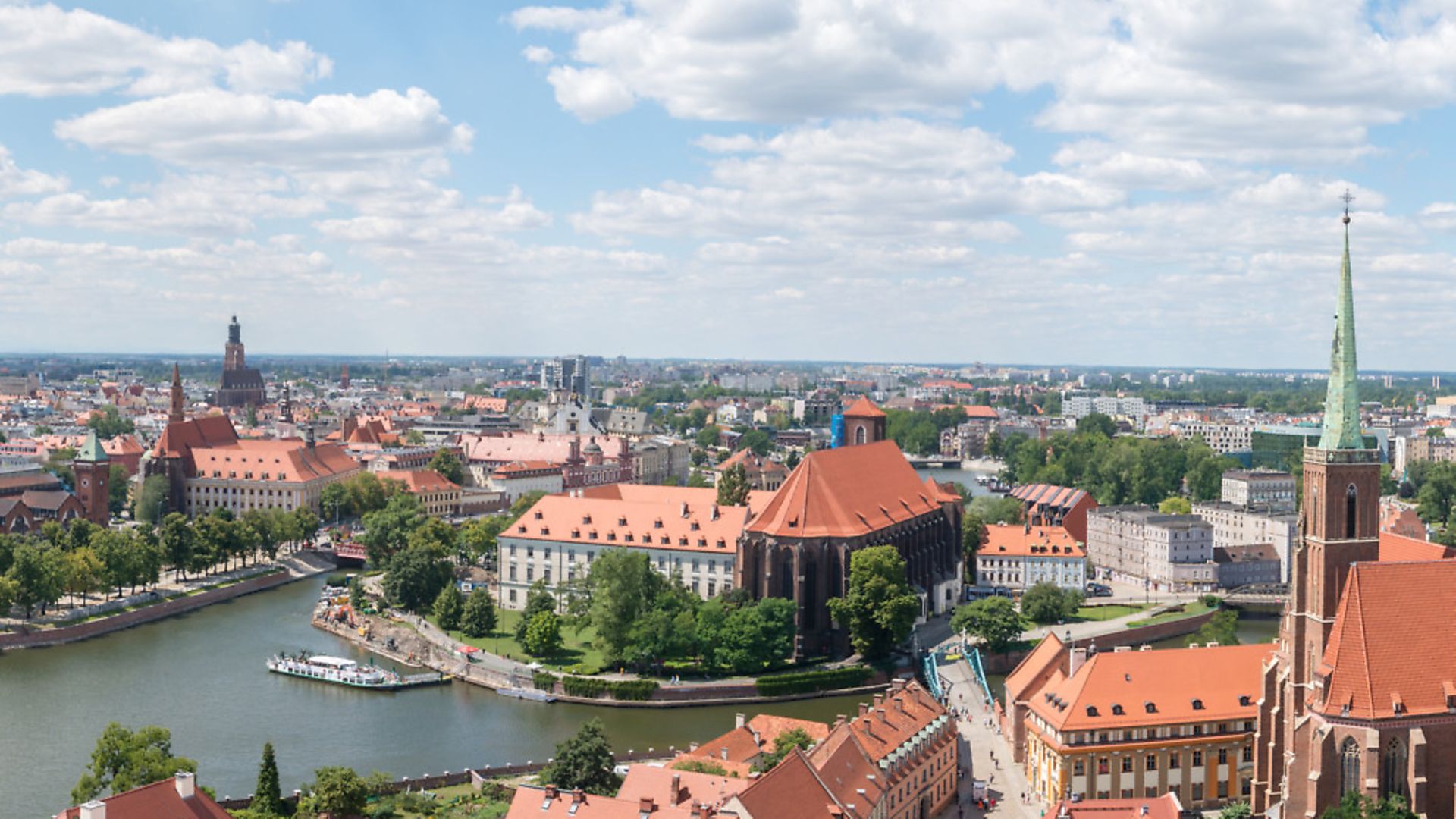 A modern-day view of Polish Wroclaw, formerly German Breslau. Photo: Getty - Credit: Getty Images