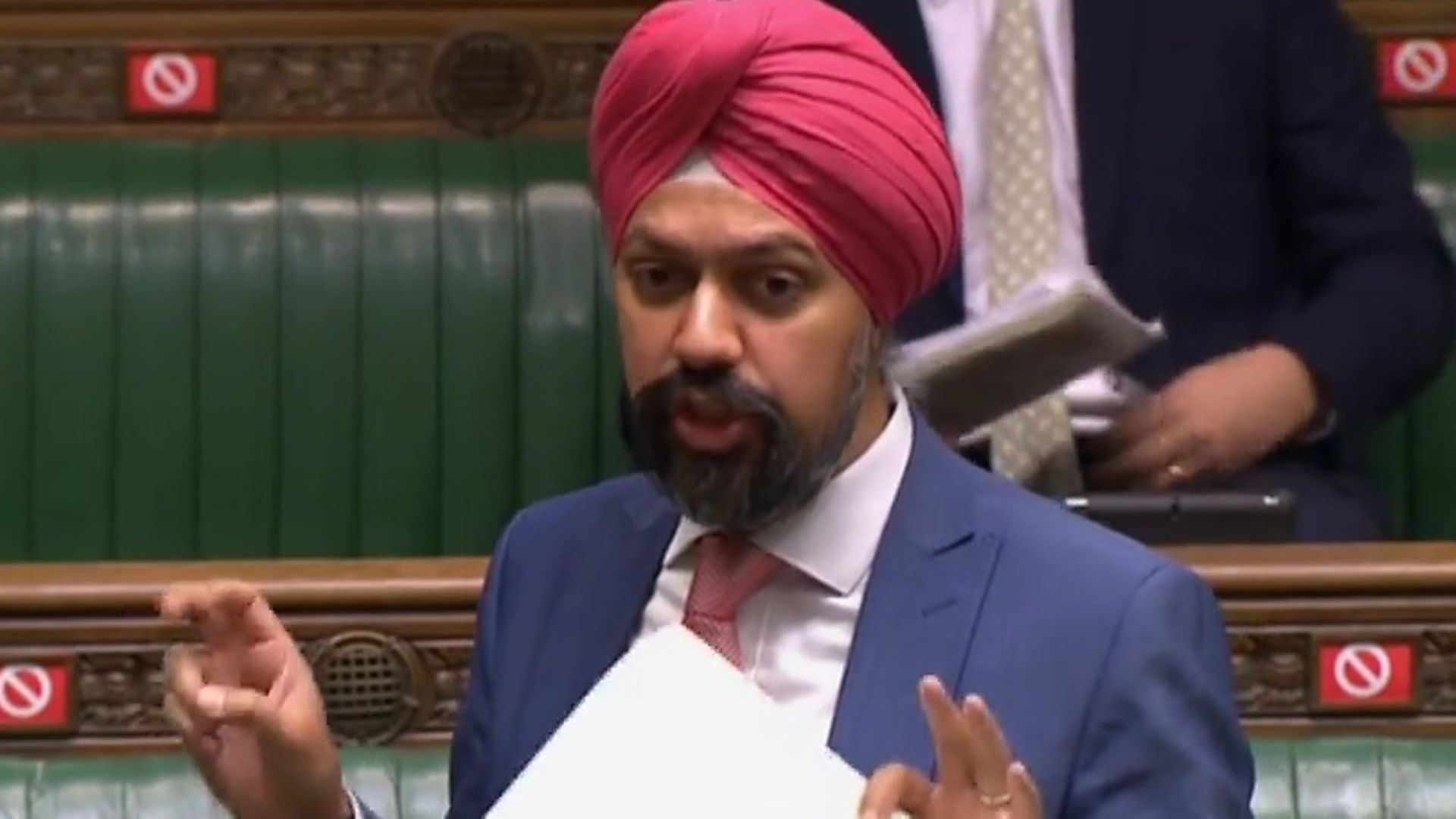 Labour MP Tanmanjeet Singh Dhesi - Credit: Parliament Live