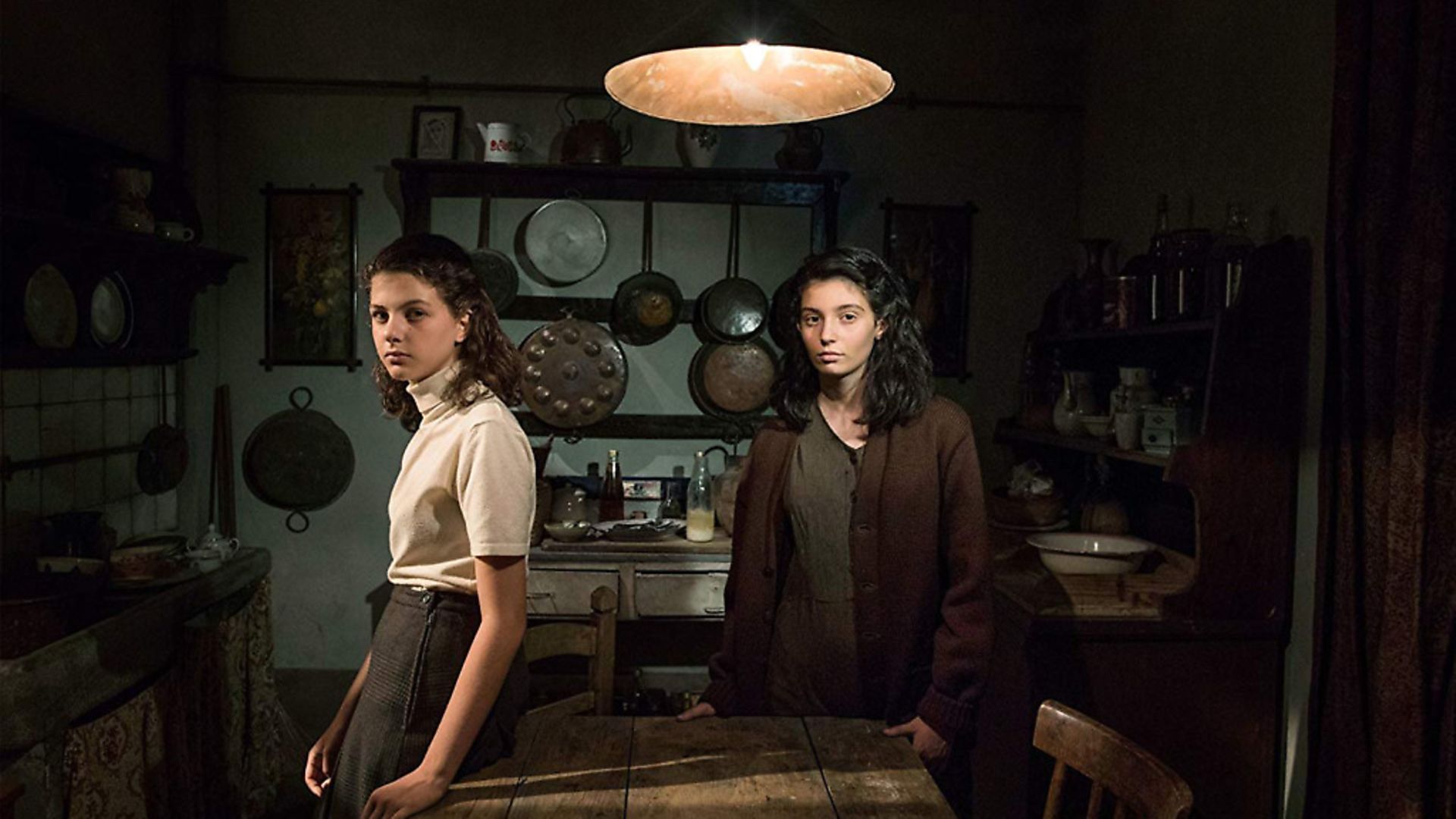 Margherita Mazzucco as Elena Greco and Gaia Girace Cerullo in HOB's critically acllaimed My Brilliant Friend. - Credit: Archant