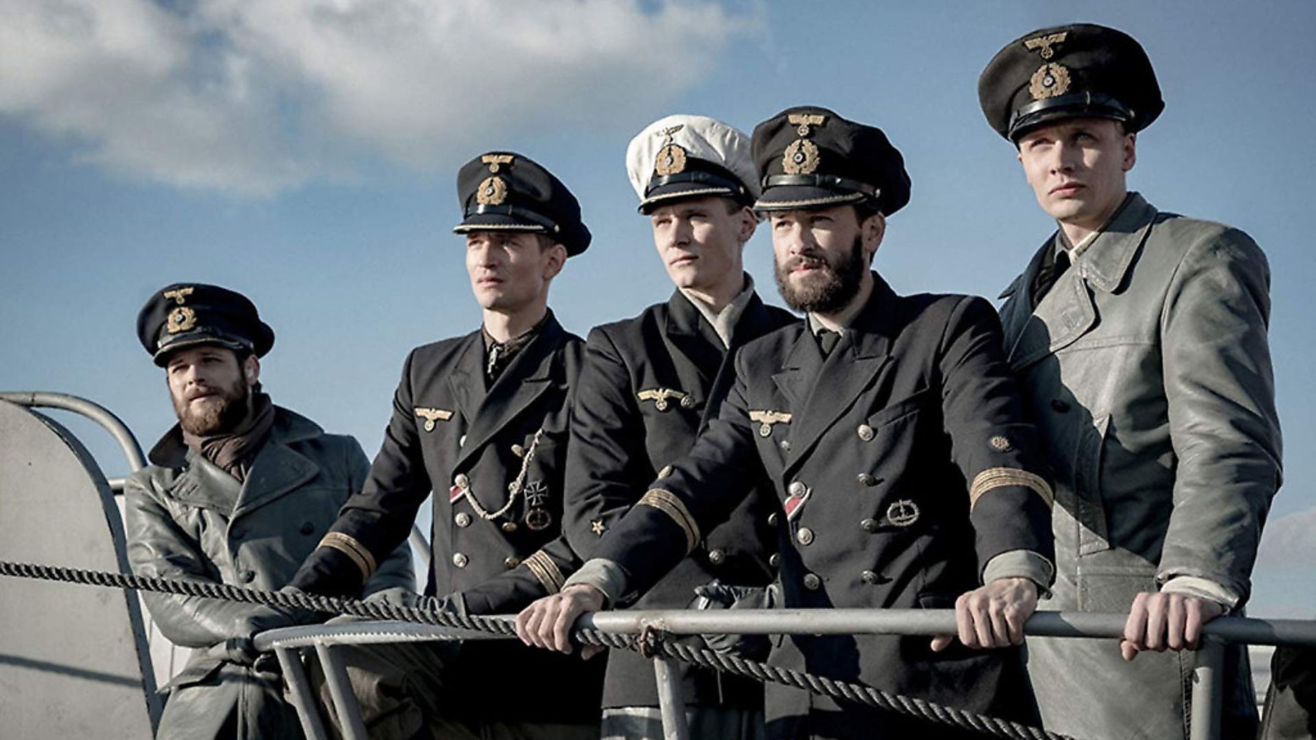 SEQUEL: Franz Dinda, Rick Okon, August Wittgenstein, Julius Feldmeier and Philip Birnstiel in Das Boot, 2018.  PHOTO: IMDB - Credit: Archant