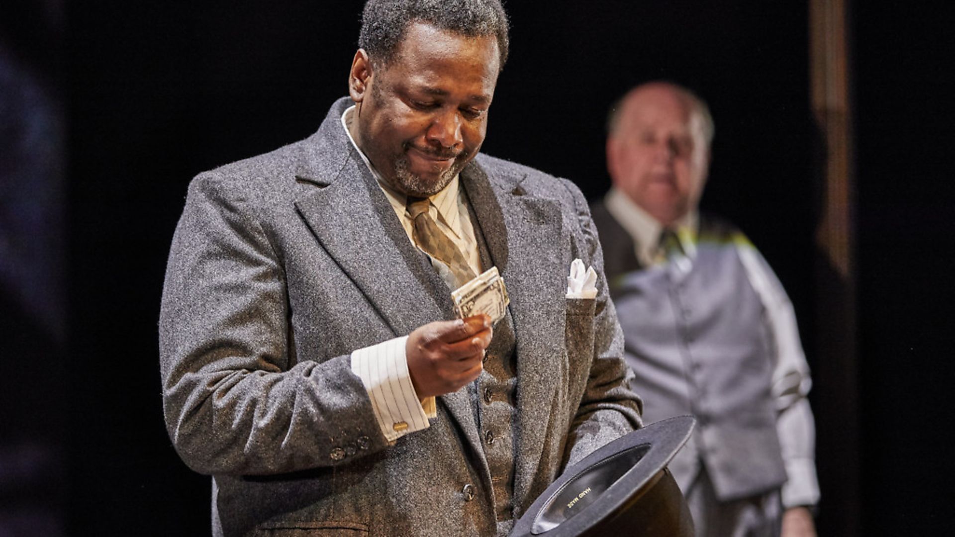 Wendell Pierce in Death of a Salesman. Photo:Brinkhoff-Moegenburg - Credit: Archant