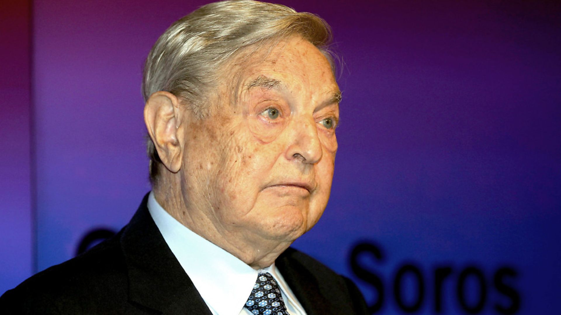 George Soros. Photograph: Sean Dempsey/PA. - Credit: PA Wire/PA Images