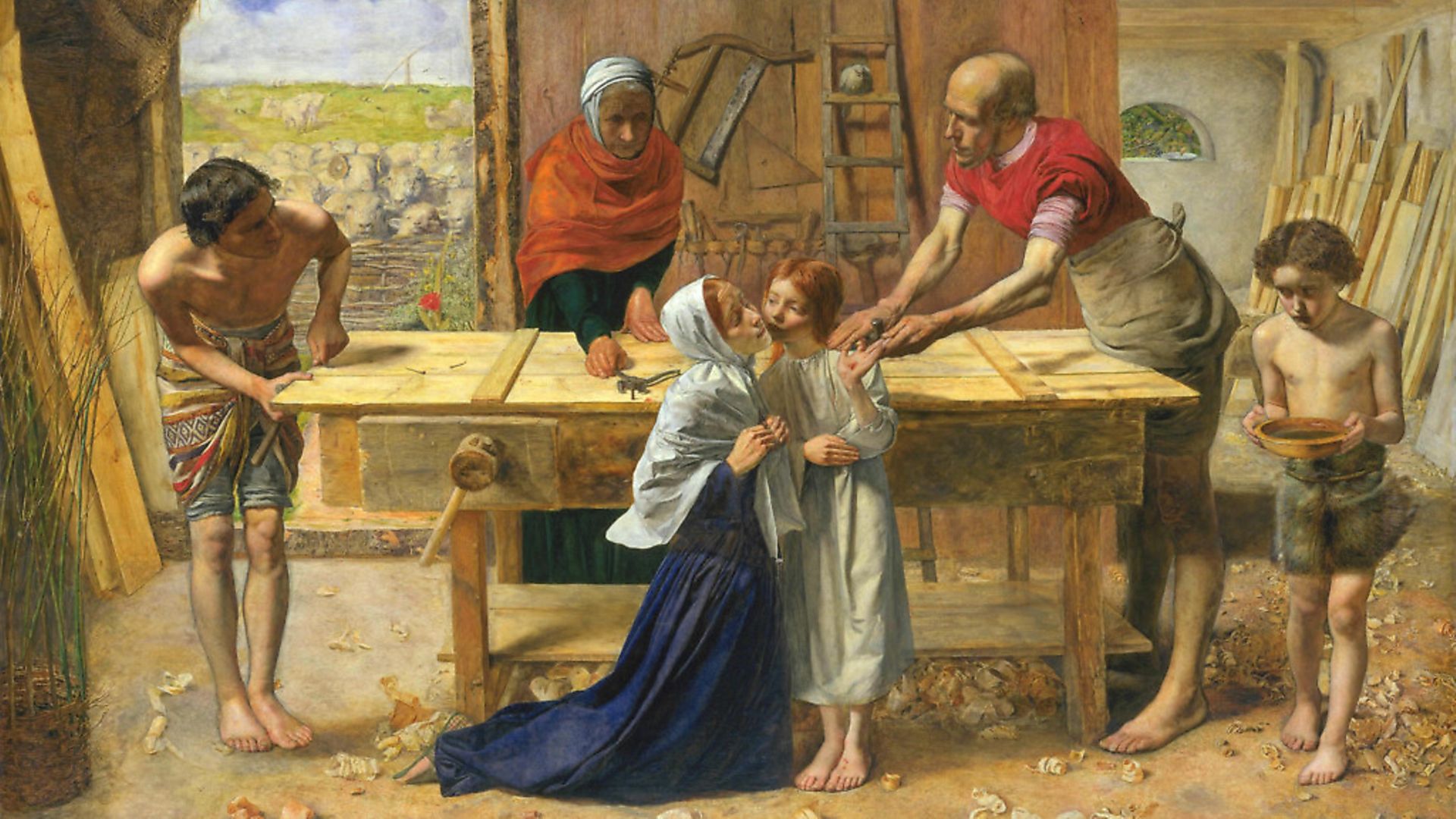 The Pre-Raphaelite Brotherhood were catapulted to notoriety by the unveiling of 'Christ in the House of His Parents' by John Everett Millais. Picture: Getty Images - Credit: Archant