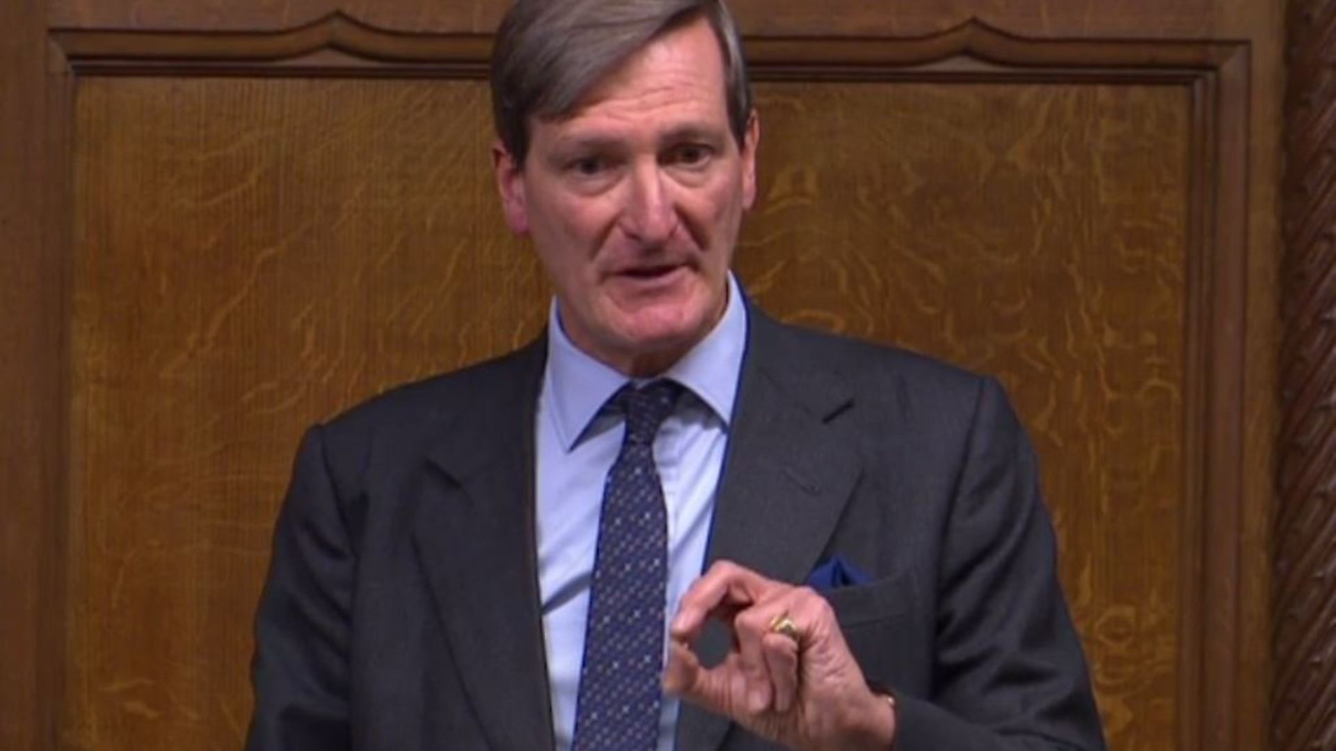 Dominic Grieve, chair of the ISC, has called for the release of his own committee's report into alleged Russian interference. Picture: Parliament TV - Credit: Parliament TV