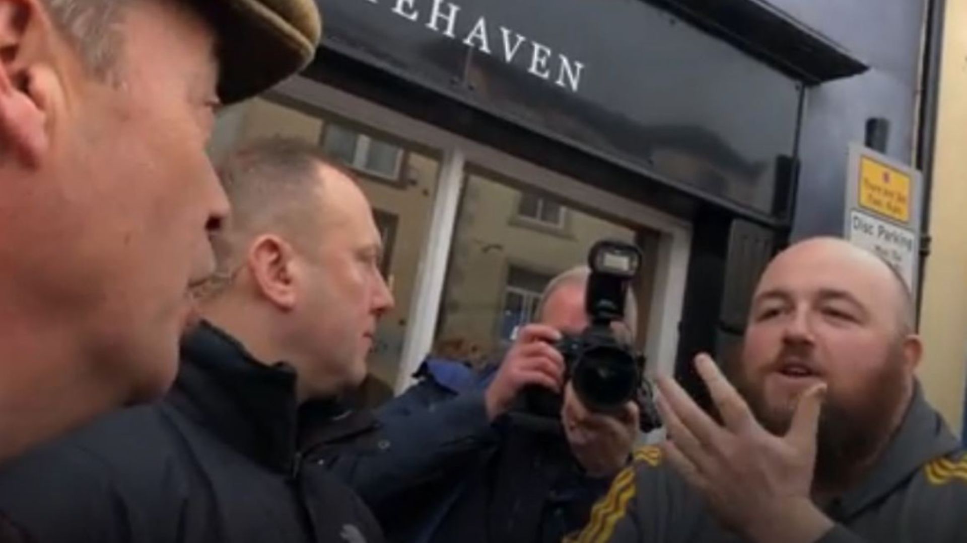 A man in Cumbria has confronted Nigel Farage, saying the Brexit Pary leader had profited from the "politics of fear". Picture: PA - Credit: PA