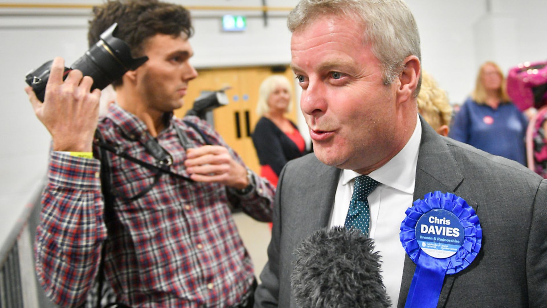 Only hours after it was announced he would stand for a new seat, Chris Davies said he would no longge be contesting the Ynys Mon constituency in North Wales following critical comments in the media. Photo: PA - Credit: PA Wire/PA Images