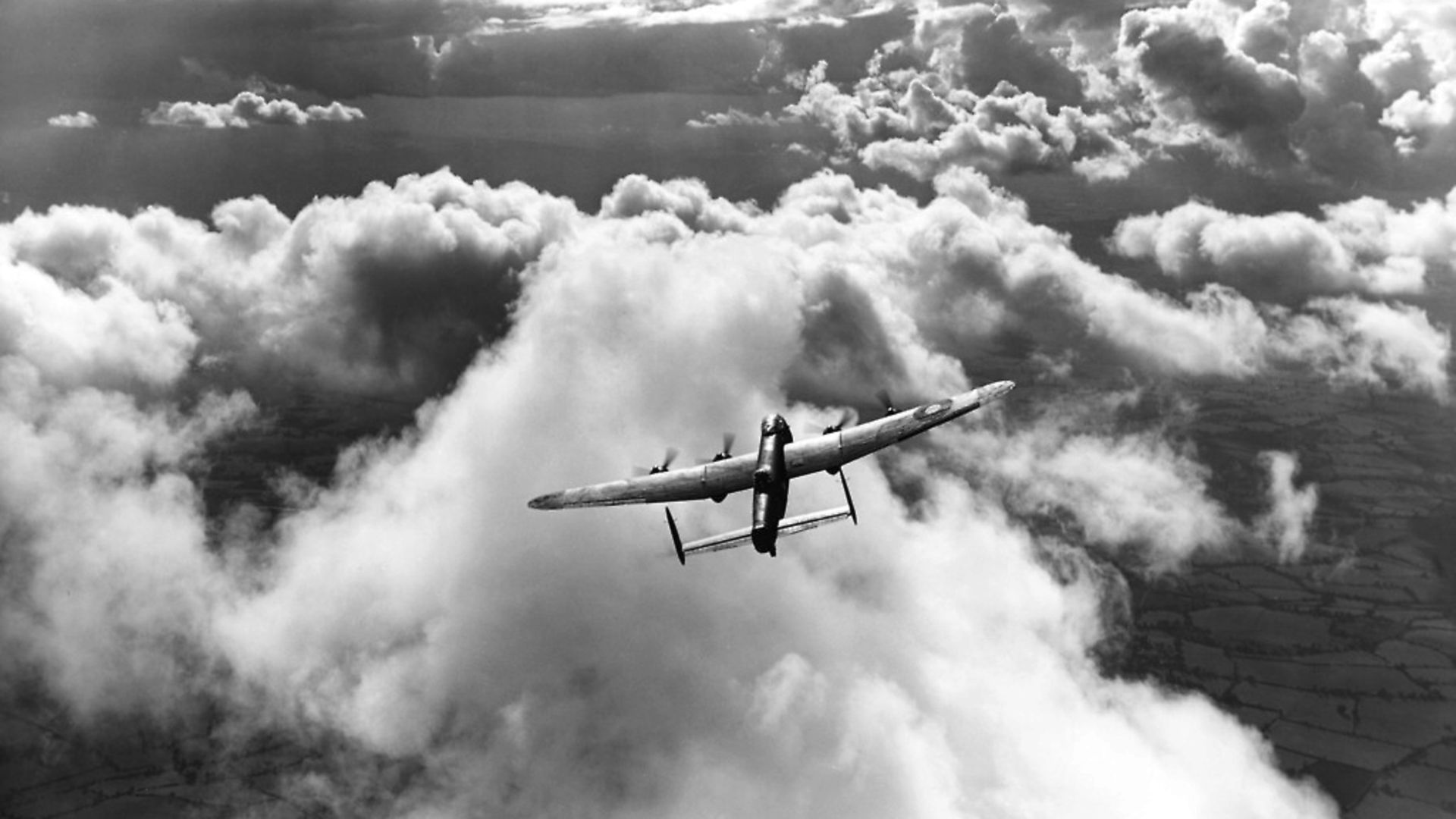 An Avro Lancaster embarks on a mission in August 1943. (Photo by Charles E. Brown/Royal Air Force Museum/Getty Images) - Credit: Archant