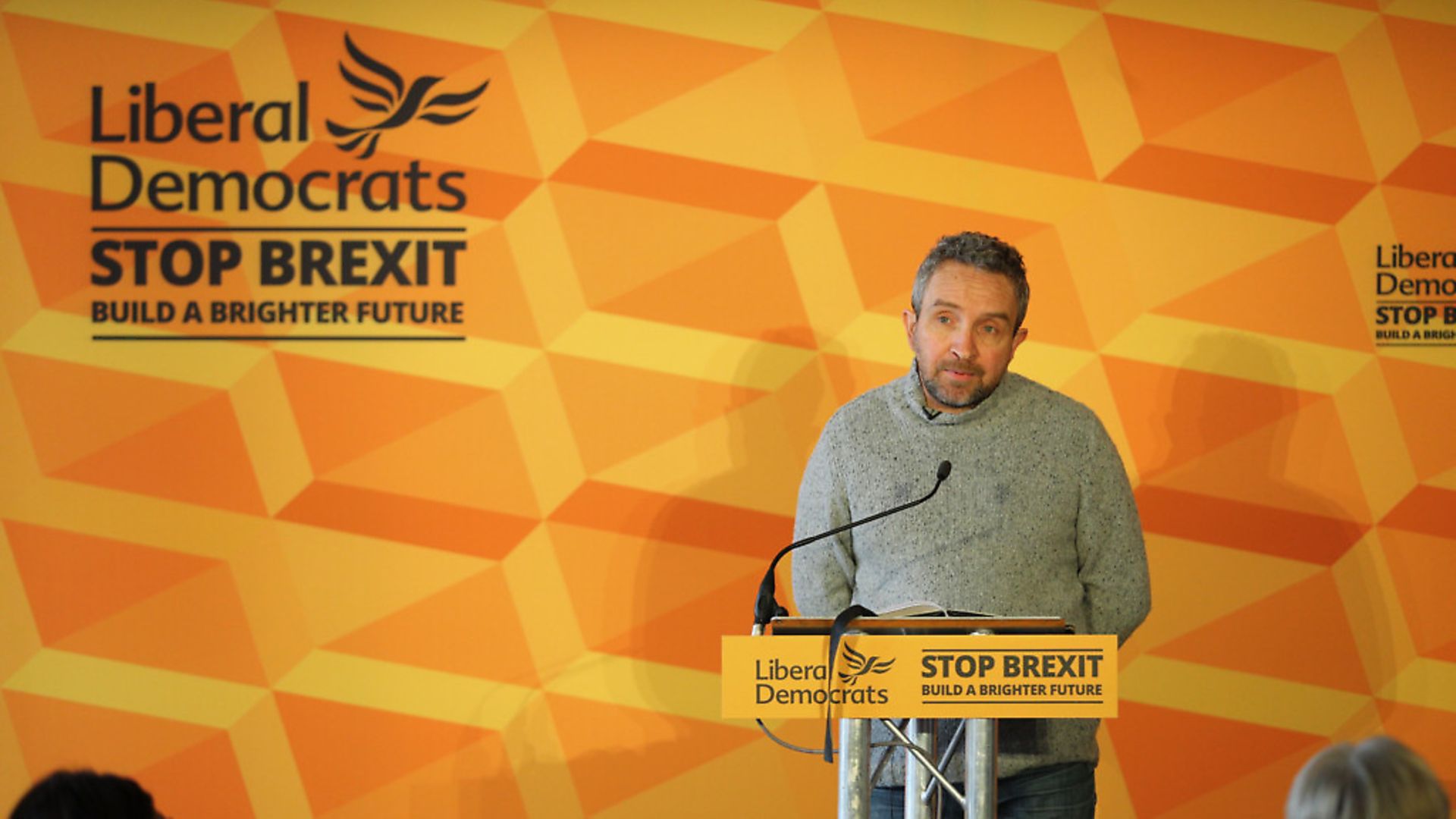 Actor Eddie Marsan is backing the Lib Dems in the general election. Photograph: Aaron Chown/PA Wire. - Credit: PA