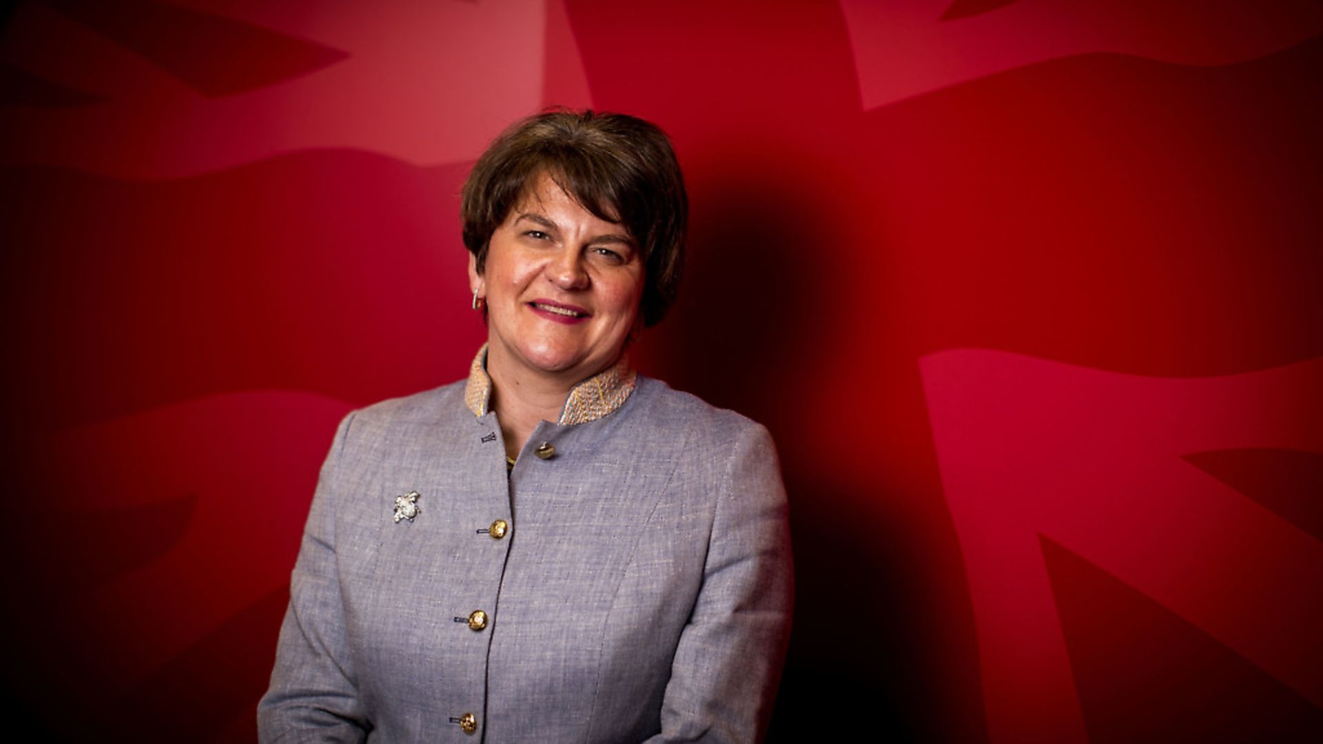 Arlene Foster, leader of the DUP at party headquarters in east Belfast. Photograph: Liam McBurney/PA Wire. - Credit: PA