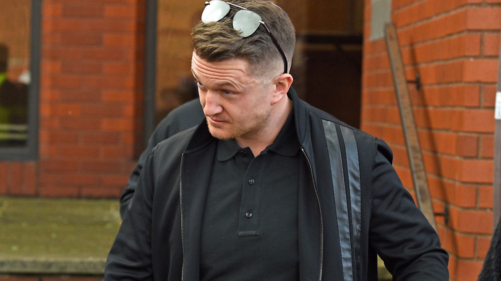 Tommy Robinson pictured here leaving Luton Magistrates' Court, Bedfordshire, said outside the High Court for another trial that he endorses Boris Johnson for prime minister. Picture: Kirsty O'Connor/PA Wire/PA Images - Credit: PA Wire/PA Images