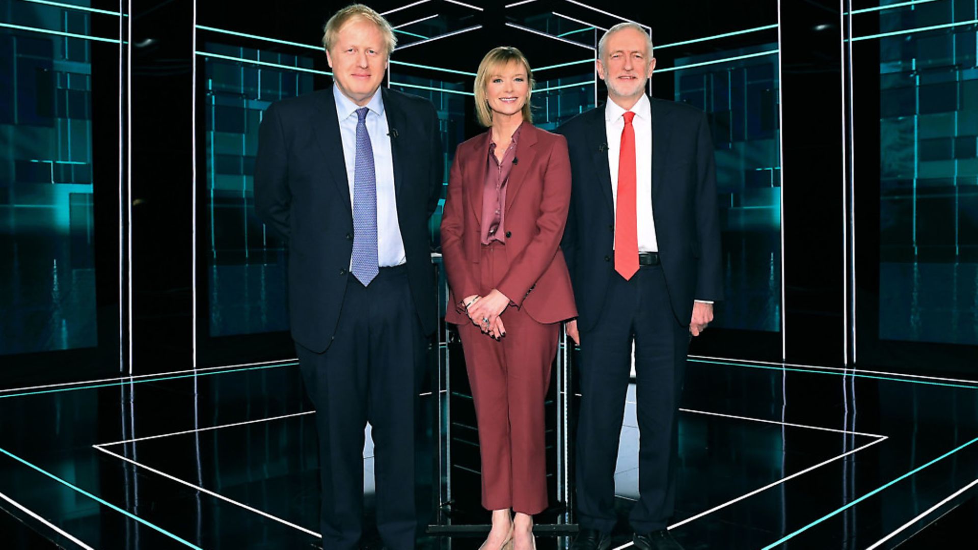 YouGov figures report a nearly 50/50 split in support for who won the election's first TV debate. Photo: PA Wire. - Credit: PA