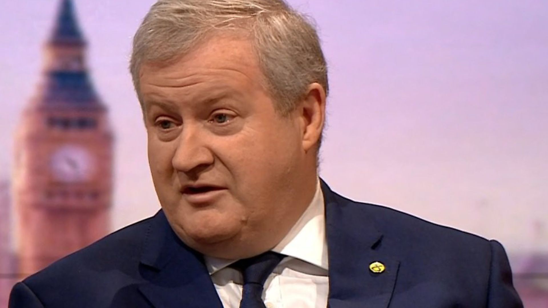 SNP Westminster leader Ian Blackford speaking on the BBC's Andrew Marr Show (Pic: BBC) - Credit: BBC