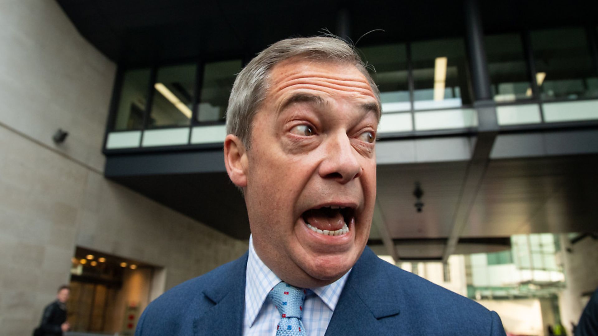 Brexit Party leader Nigel Farage. Photograph: Dominic Lipinski/PA Wire. - Credit: PA