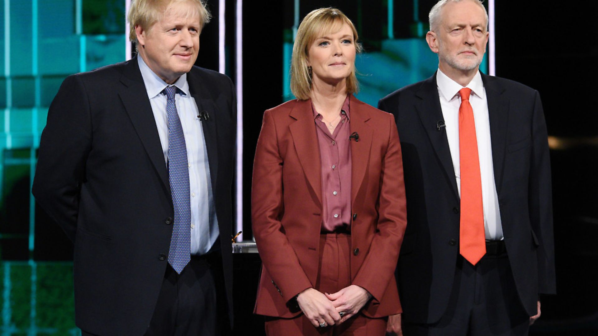 Jeremy Corbyn and Boris Johnson. Photograph: ITV/PA Wire

. - Credit: PA