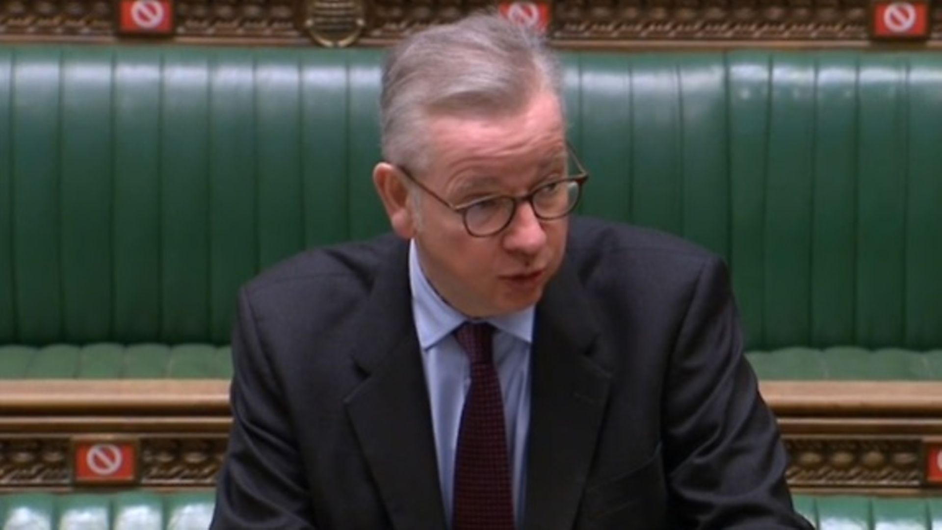 Michael Gove in the House of Commons - Credit: Parliament Live