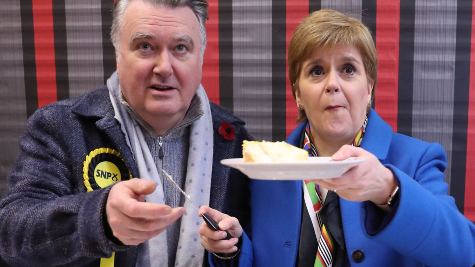 John Nicolson campaigning with Nicola Sturgeon - Credit: PA Wire/PA Images