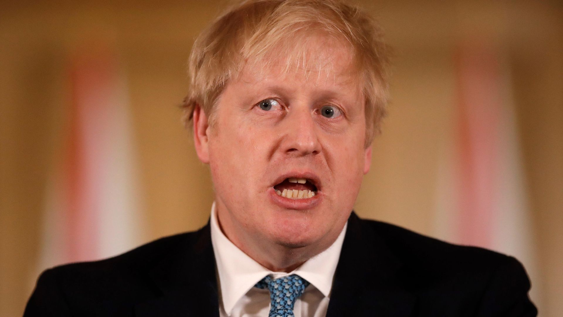 Prime Minister Boris Johnson during a media briefing in Downing Street, London, on Coronavirus (COVID-19). Picture date: Tuesday March 17, 2020. See PA story HEALTH Coronavirus. Photo credit should read: Matt Dunham/PA Wire - Credit: PA