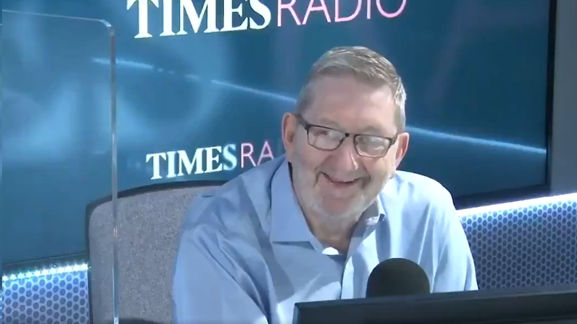 Len McCluskey is interviewed about the possibility of a Brexit deal - Credit: Times Radio