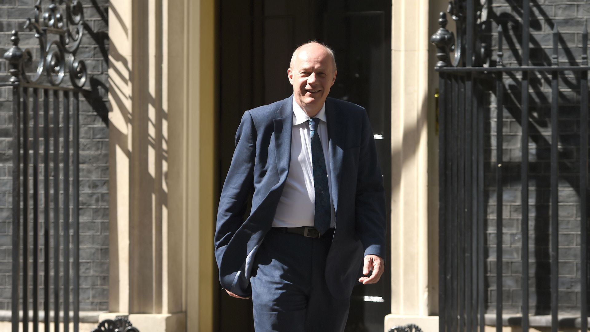 Damian Green leaves 10 Downing Street - Credit: PA