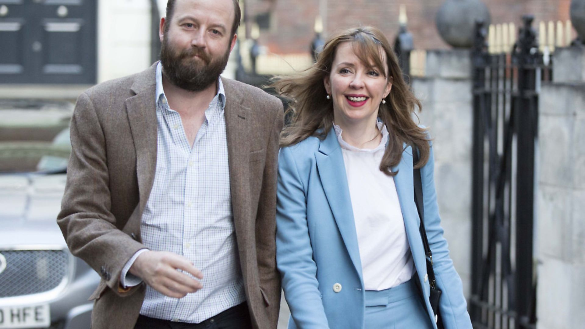 Theresa May's former chief of staff Nick Timothy and joint-chief of staff Fiona Hill after the 2017 general election. Photograph: Rick Findler/PA. - Credit: PA Archive/PA Images