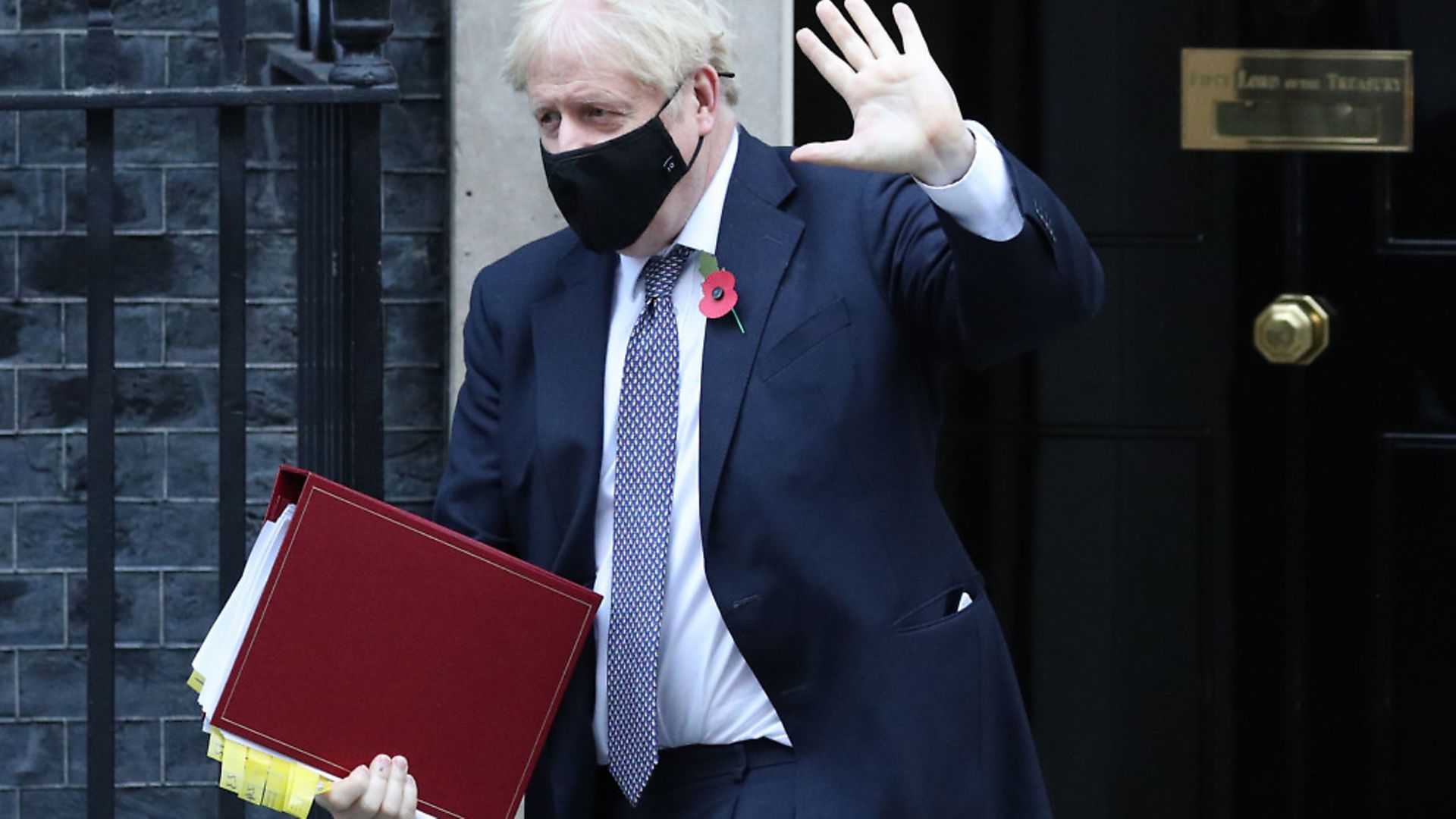 Prime Minister Boris Johnson leaves 10 Downing Street to go to the Houses of Parliament, London. Picture: Jonathan Brady/PA Wire - Credit: PA