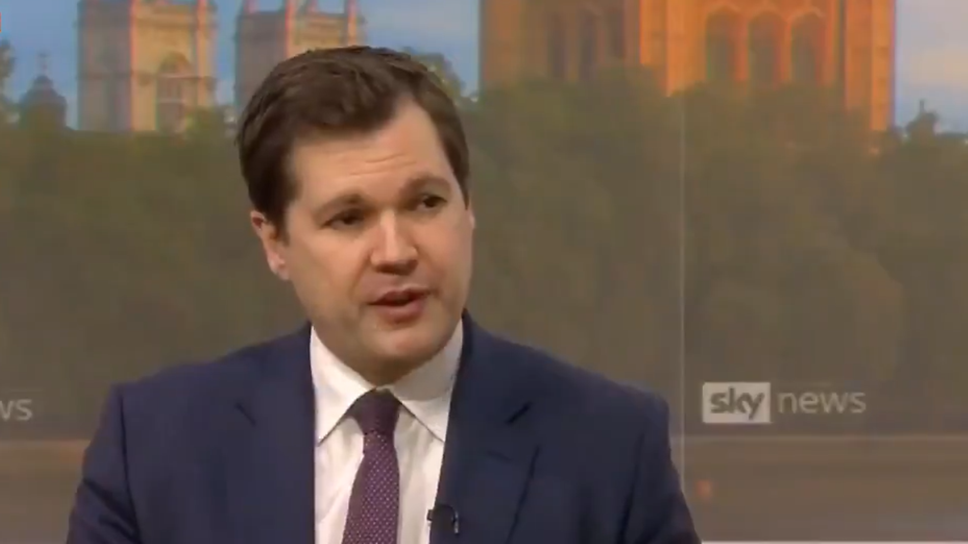 Robert Jenrick on Sky News - Credit: Sky