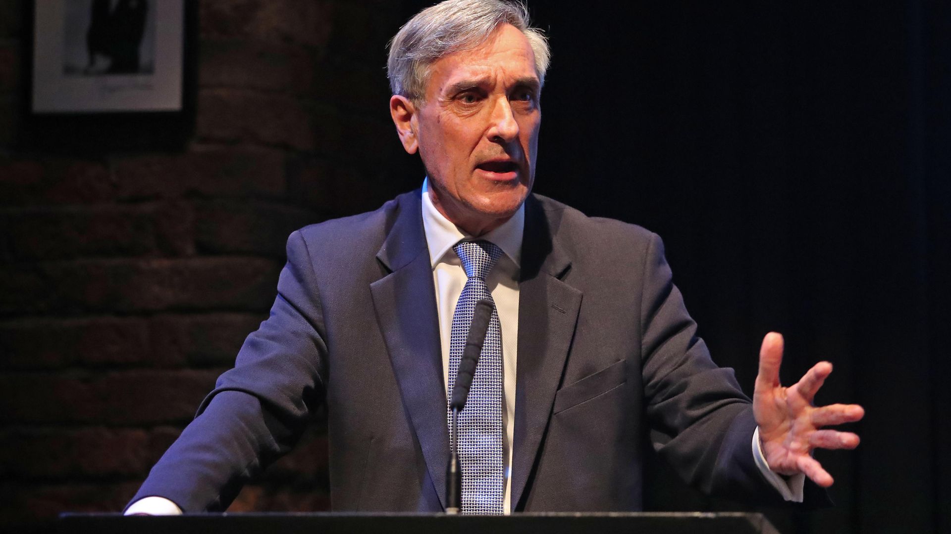 Sir John Redwood MP at the Conservative Party Conference at the Manchester Convention Centre. - Credit: PA