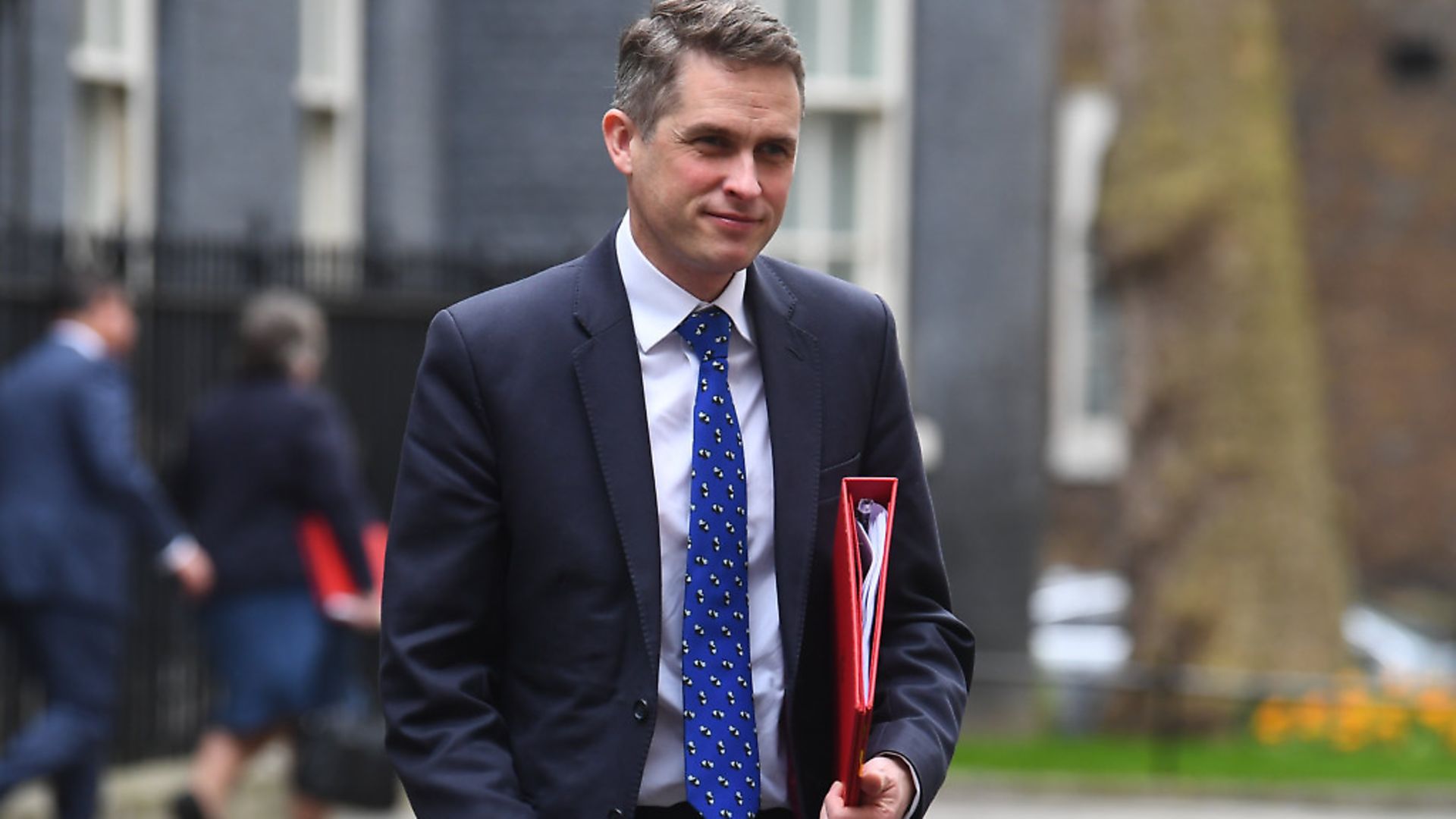 Education secretary Gavin Williamson outside Downing Street. Photograph: Victoria Jones/PA. - Credit: PA