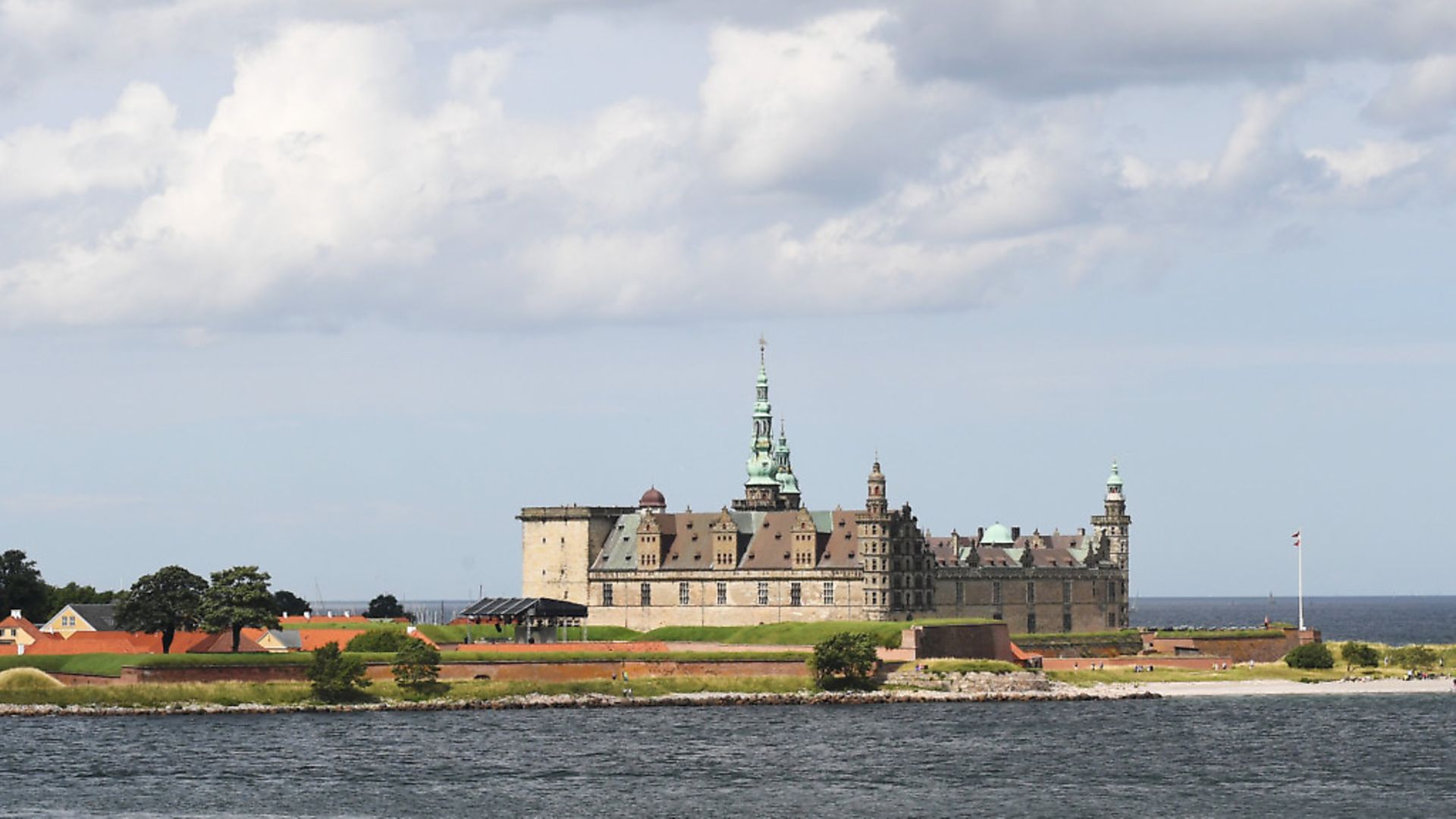 Scenes of wedding venue Kronborg Castle on sunny summer day in Helsingor, Denmark. Picture: Getty Images - Credit: Getty Images