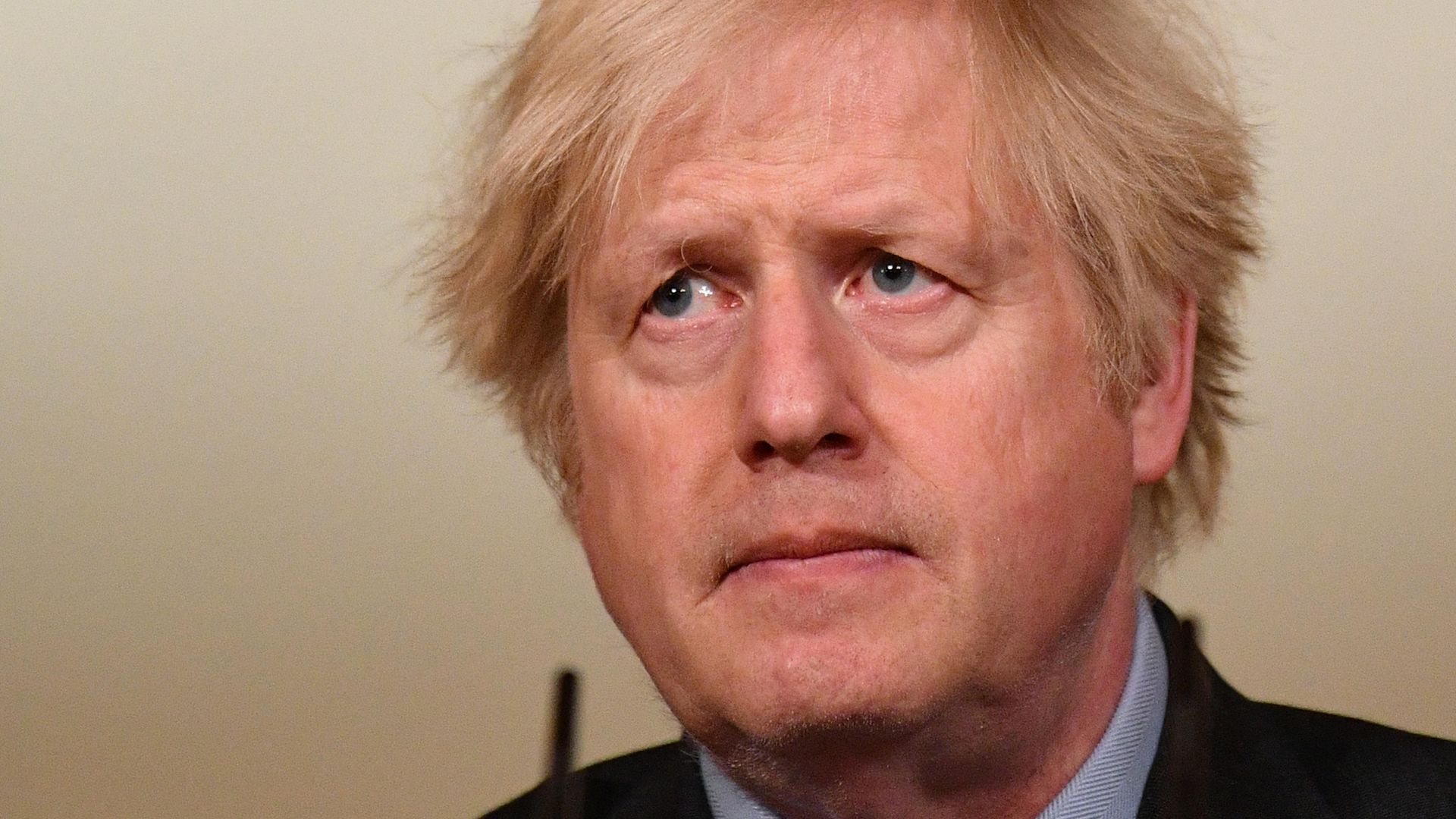 Prime minister Boris Johnson during a media briefing in Downing Street, London, on coronavirus (Covid-19) - Credit: PA