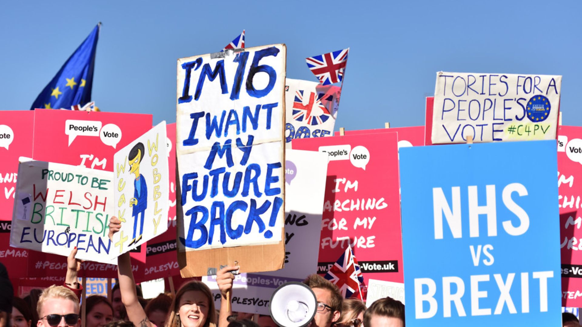 A study by University College London found 18 to 29-year-olds were more concerned about Brexit than catching Covid-19 - Credit: John Keeble/Getty Images